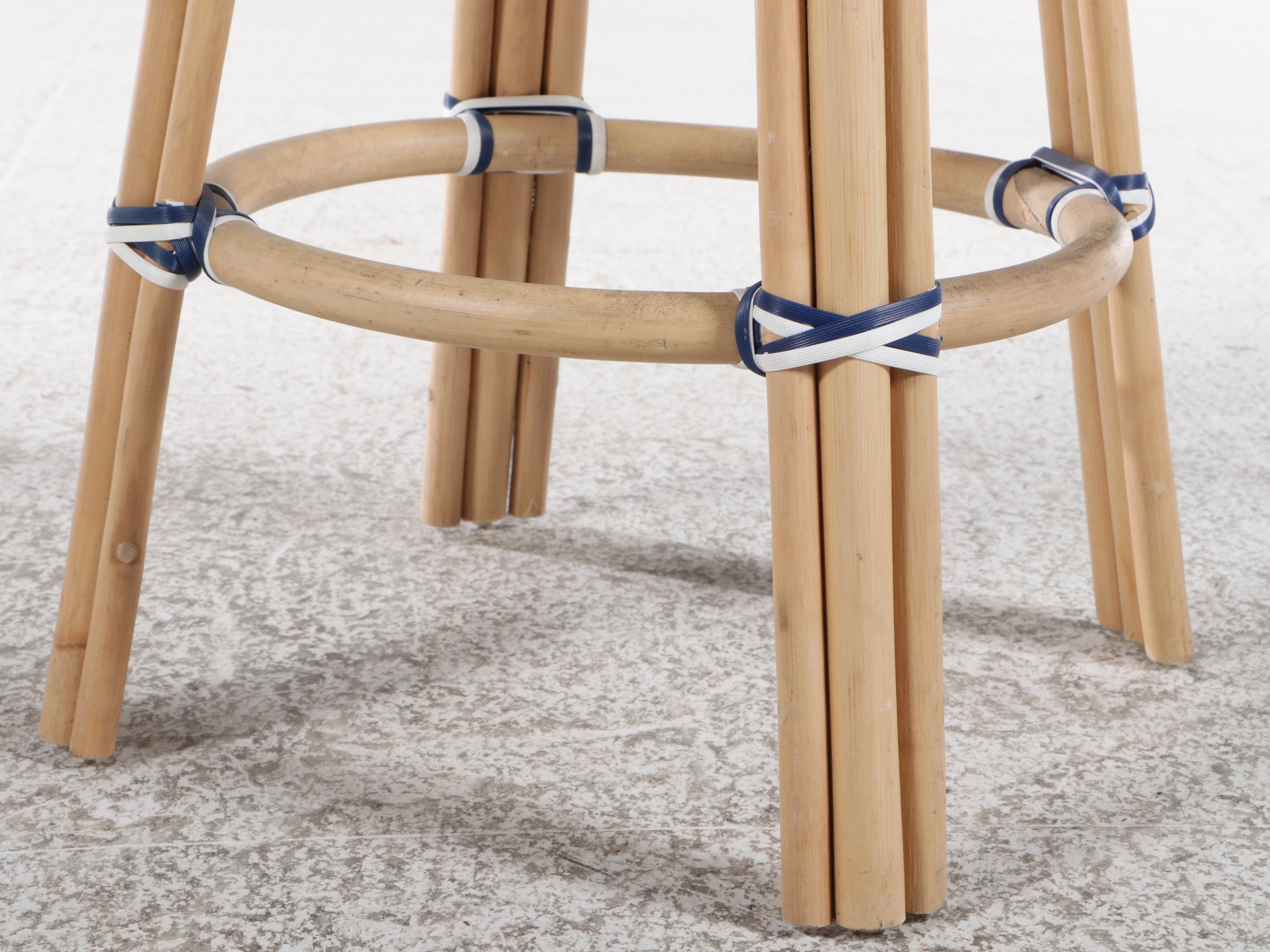 Contemporary Parisian Style Bistro Backless Counter Stool