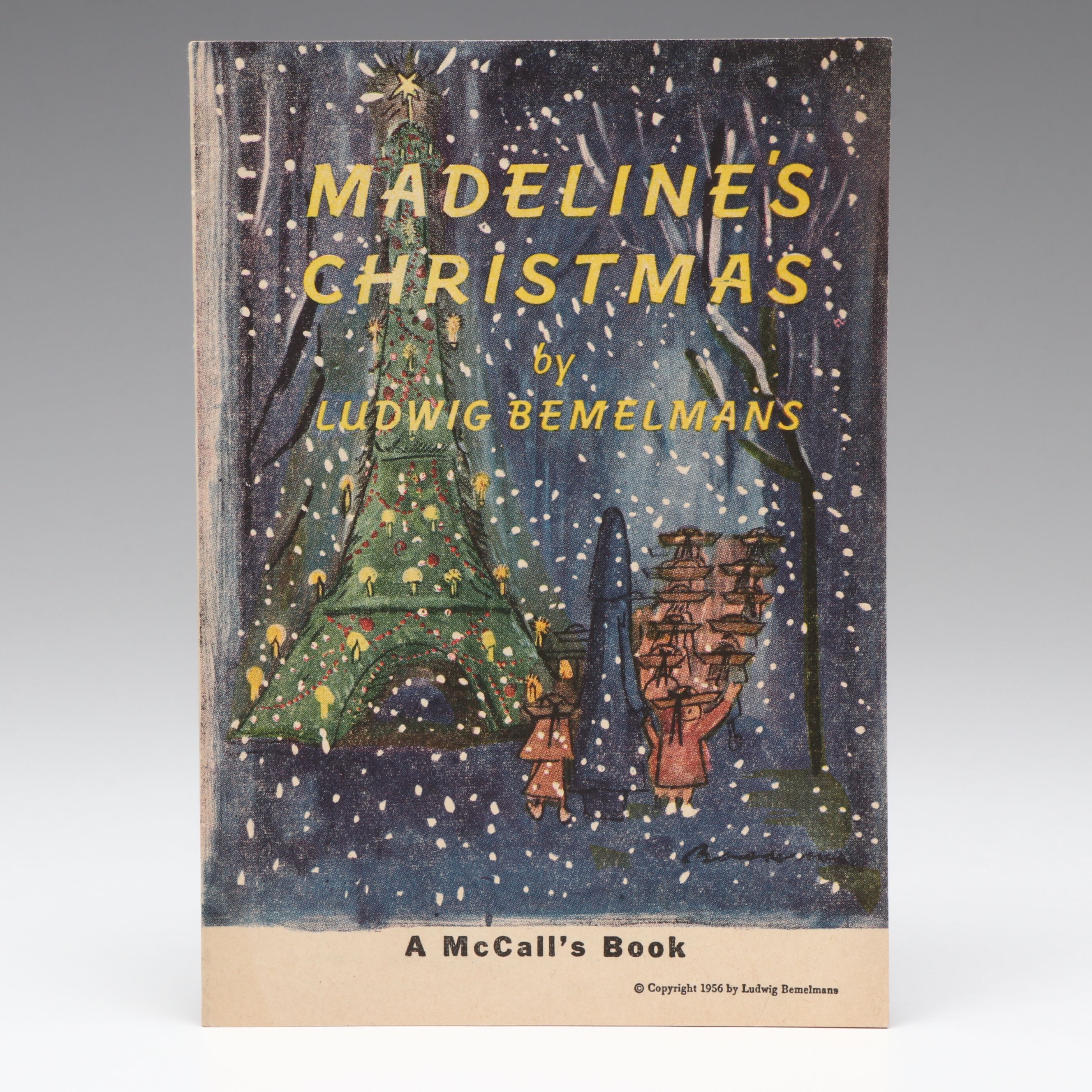 First Edition "Madeline's Christmas" Booklet by Ludwig Bemelmans, 1956