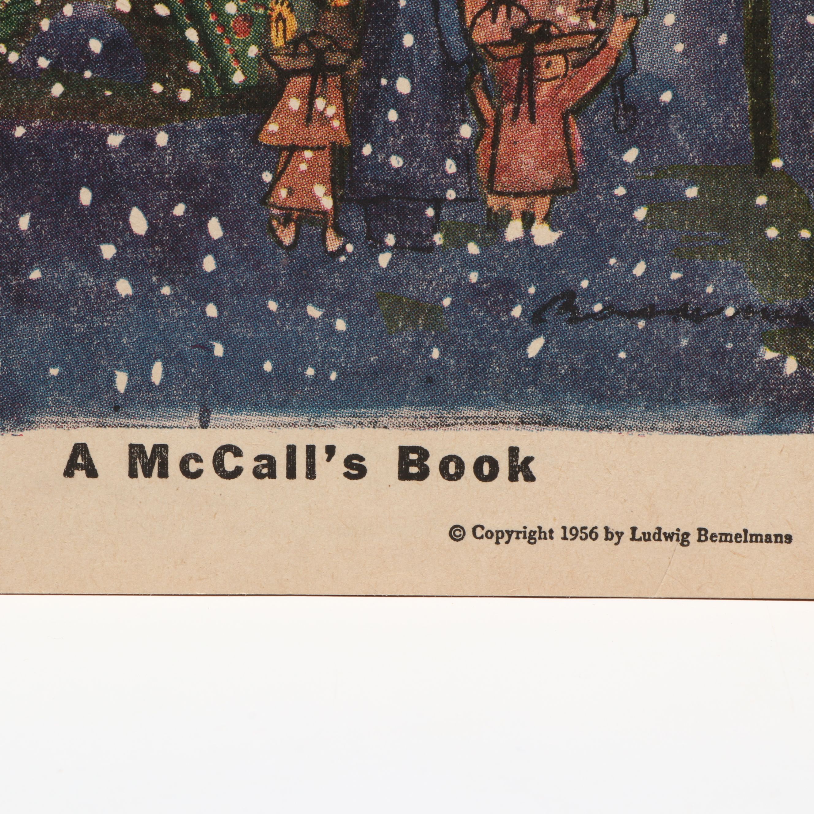 First Edition "Madeline's Christmas" Booklet by Ludwig Bemelmans, 1956