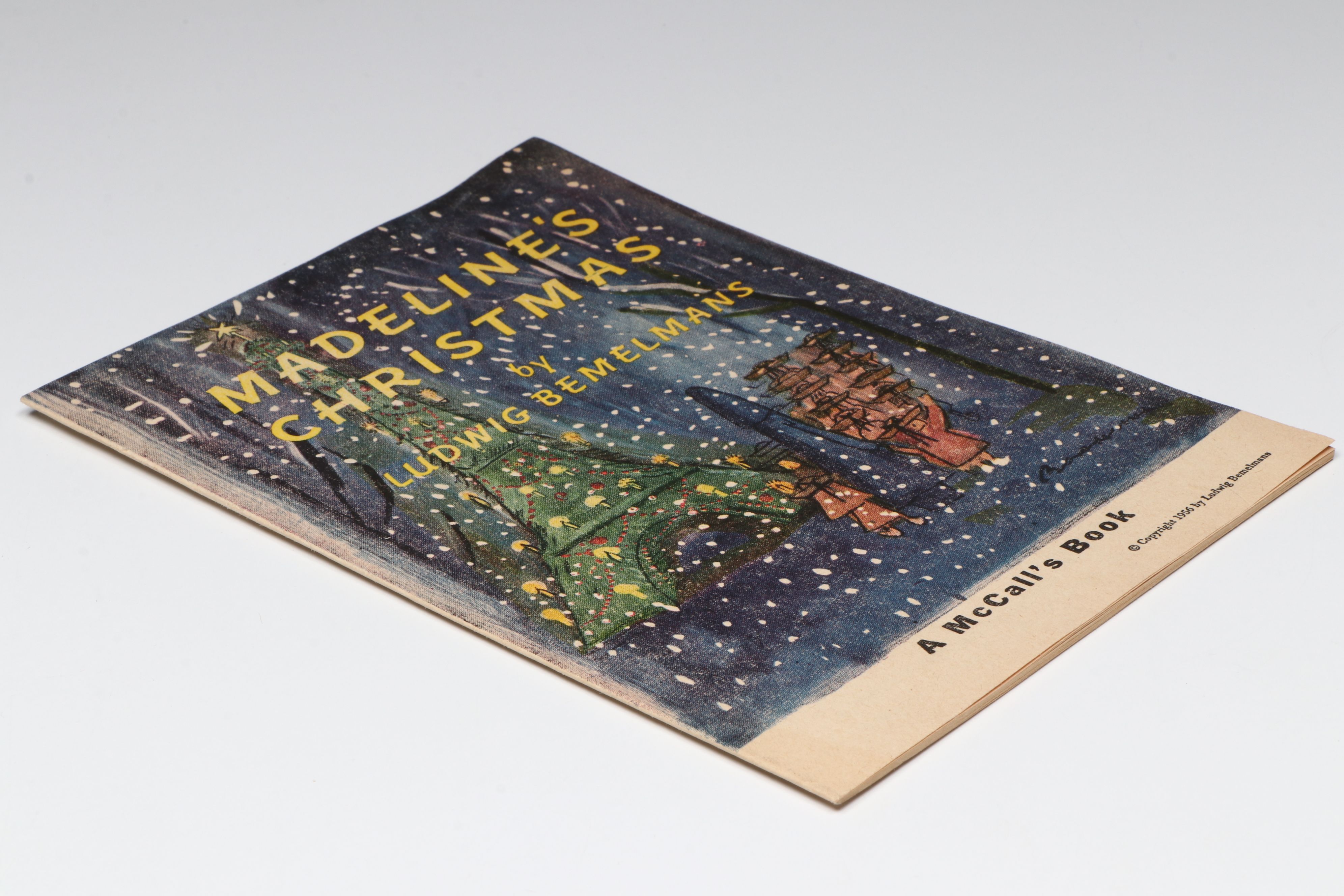 First Edition "Madeline's Christmas" Booklet by Ludwig Bemelmans, 1956
