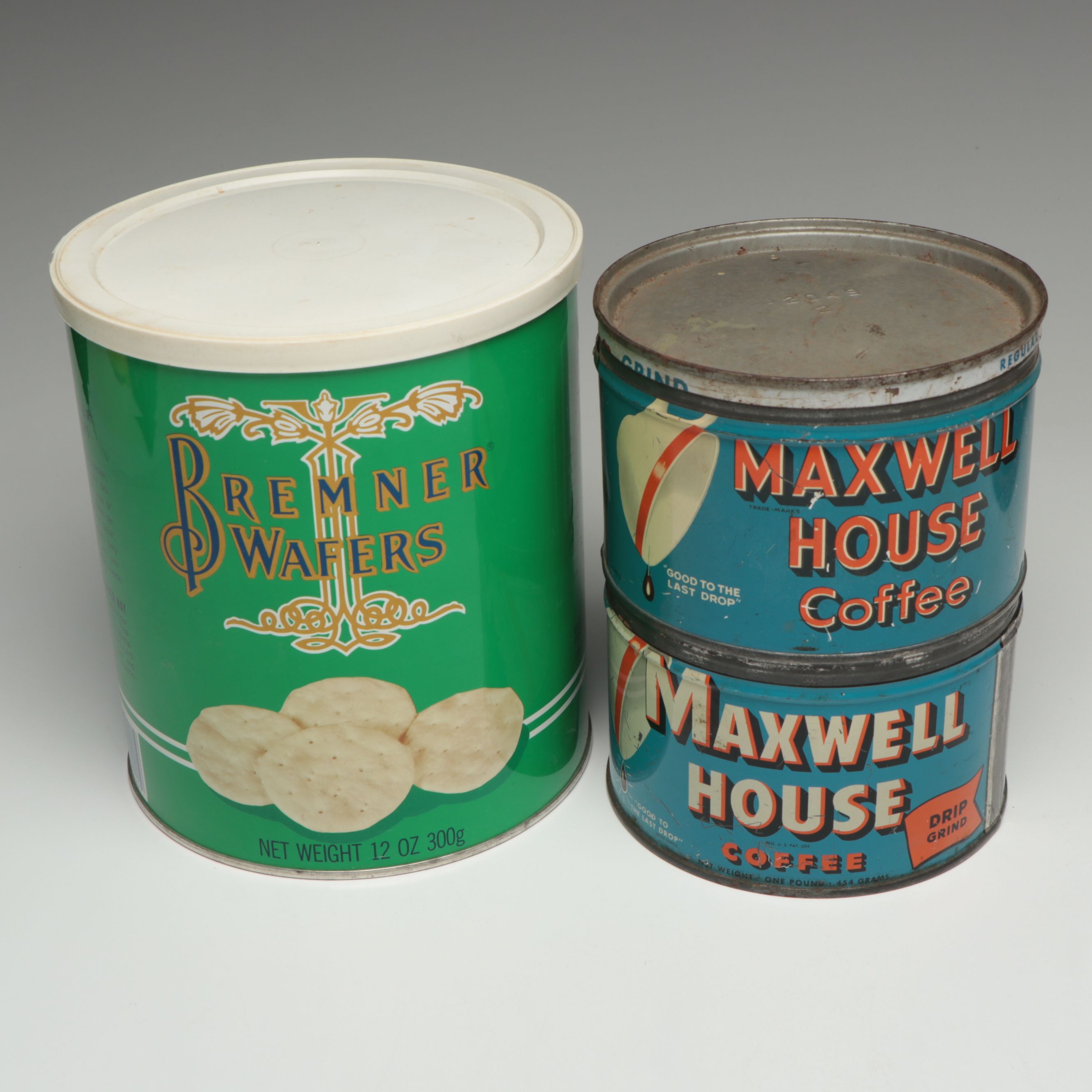 Barnum's Animals 1914 Replica, Ritz Crackers and Other Vintage Tin Containers