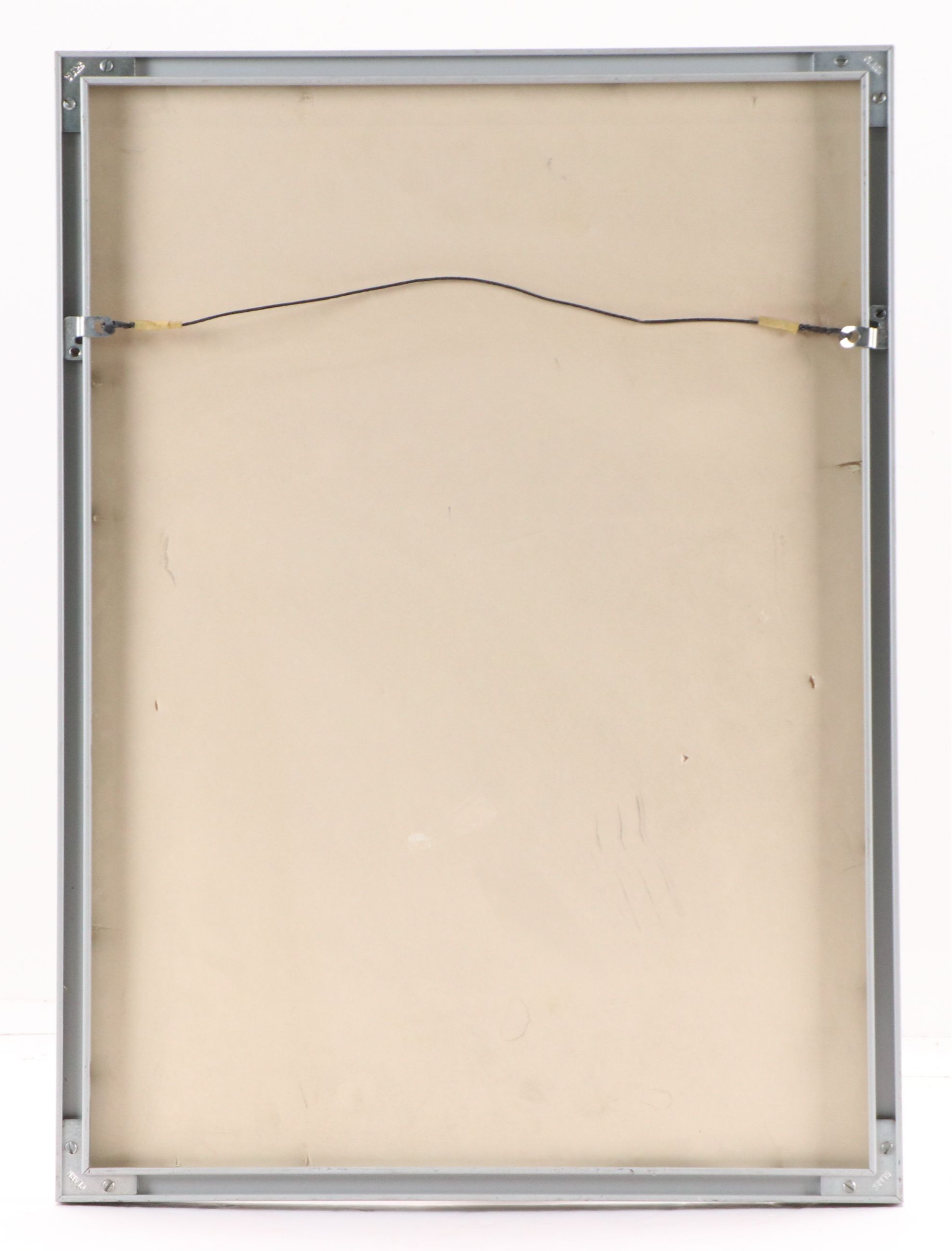 Chinese Hand-Colored Lithograph of Children Pulling Water Lilies, Mid-20th C.