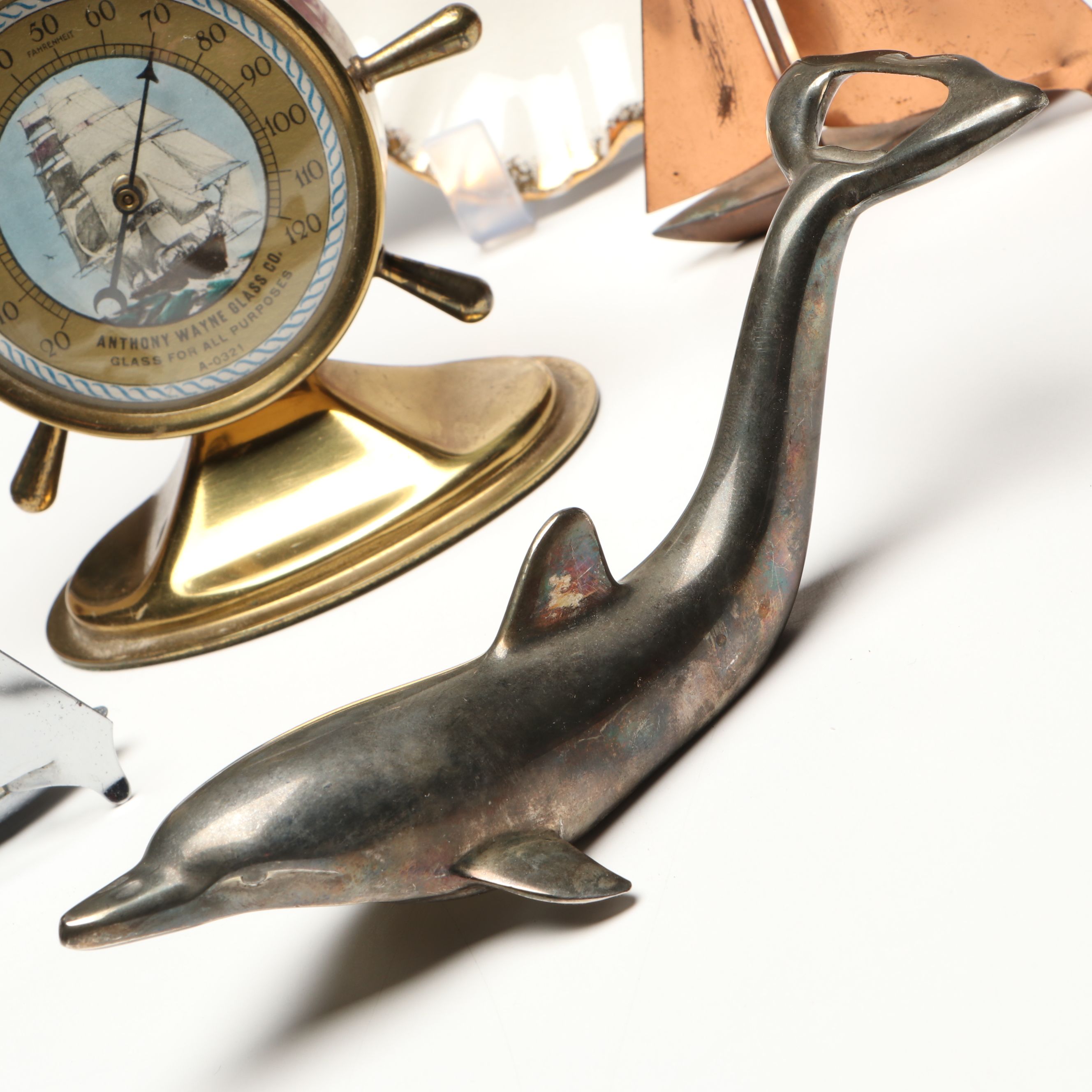 Admiral Dewey Manila Bay Commemorative Dish, Coin and Other Nautical Memorabilia