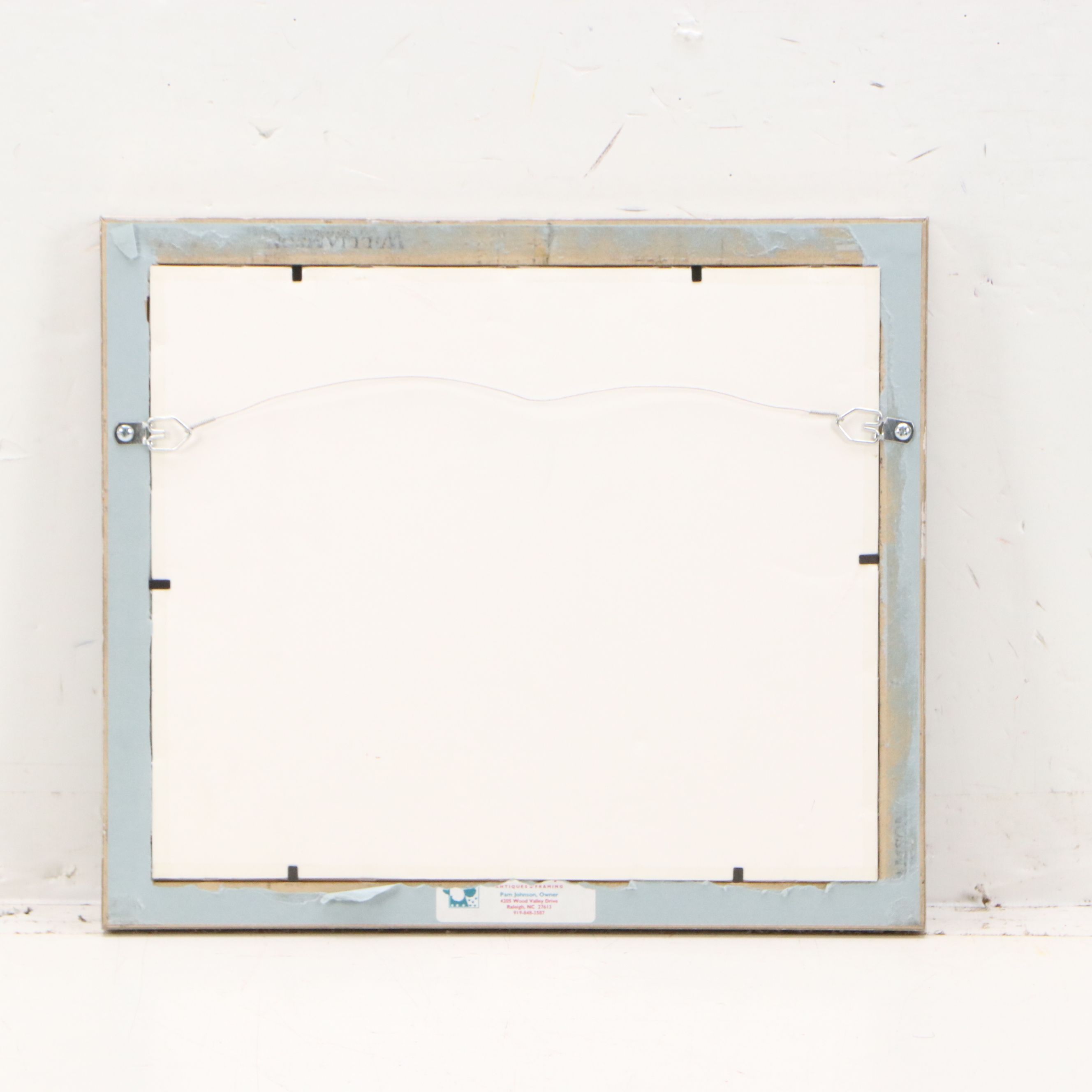 Bo Jia Giclée on Board of Two Doors