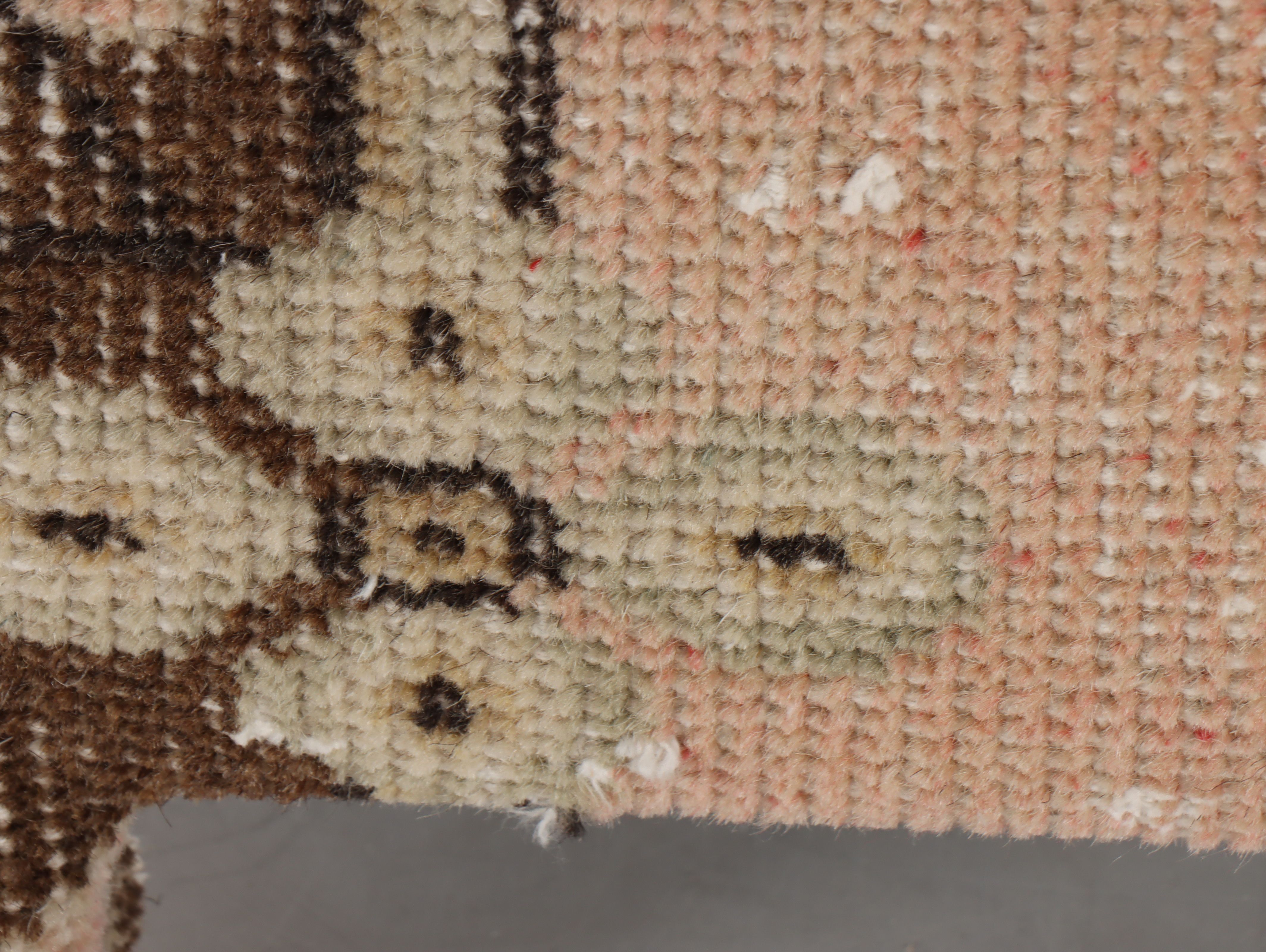 Turkish Style Wool Square Pouf