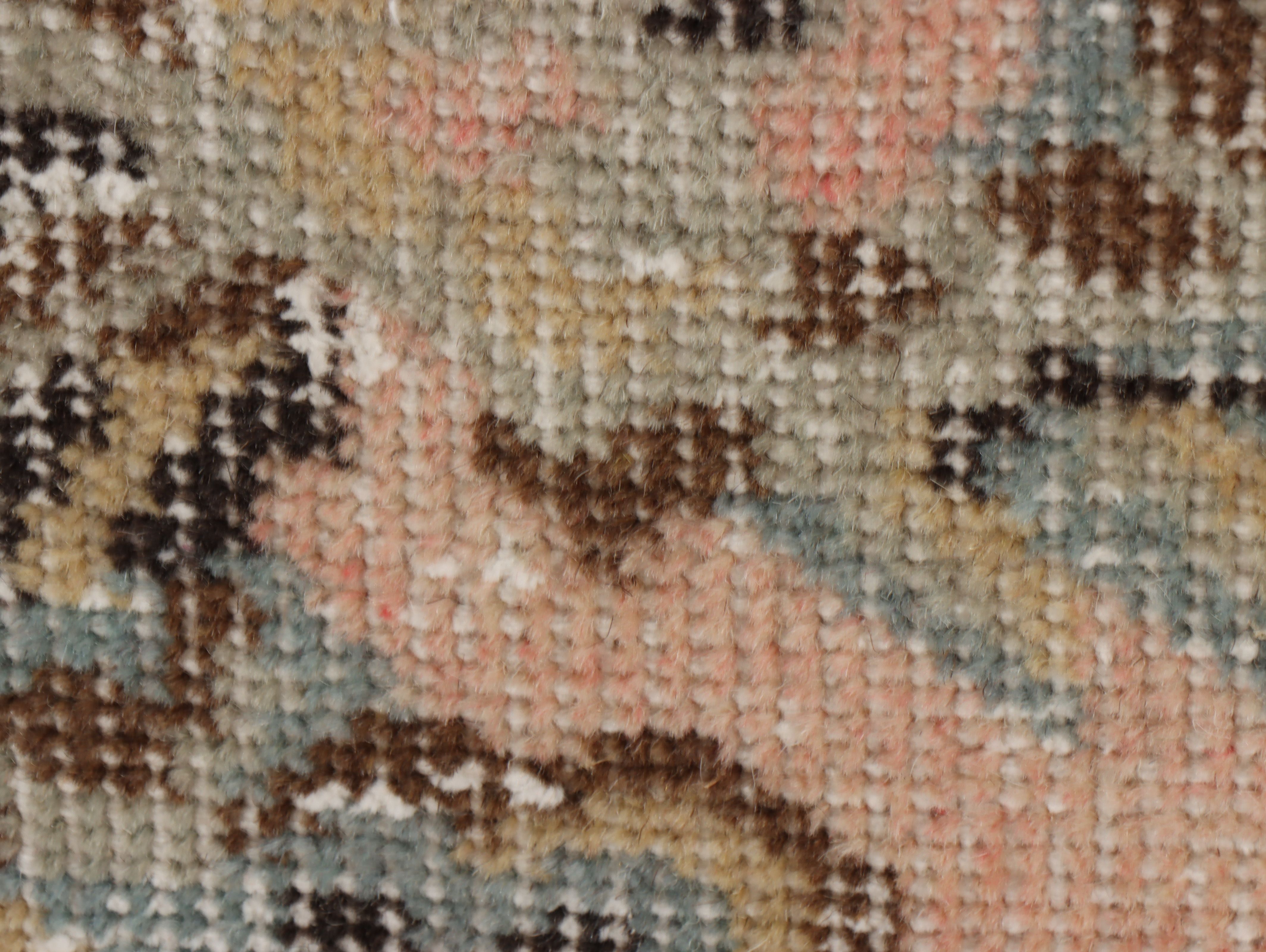 Turkish Style Wool Square Pouf