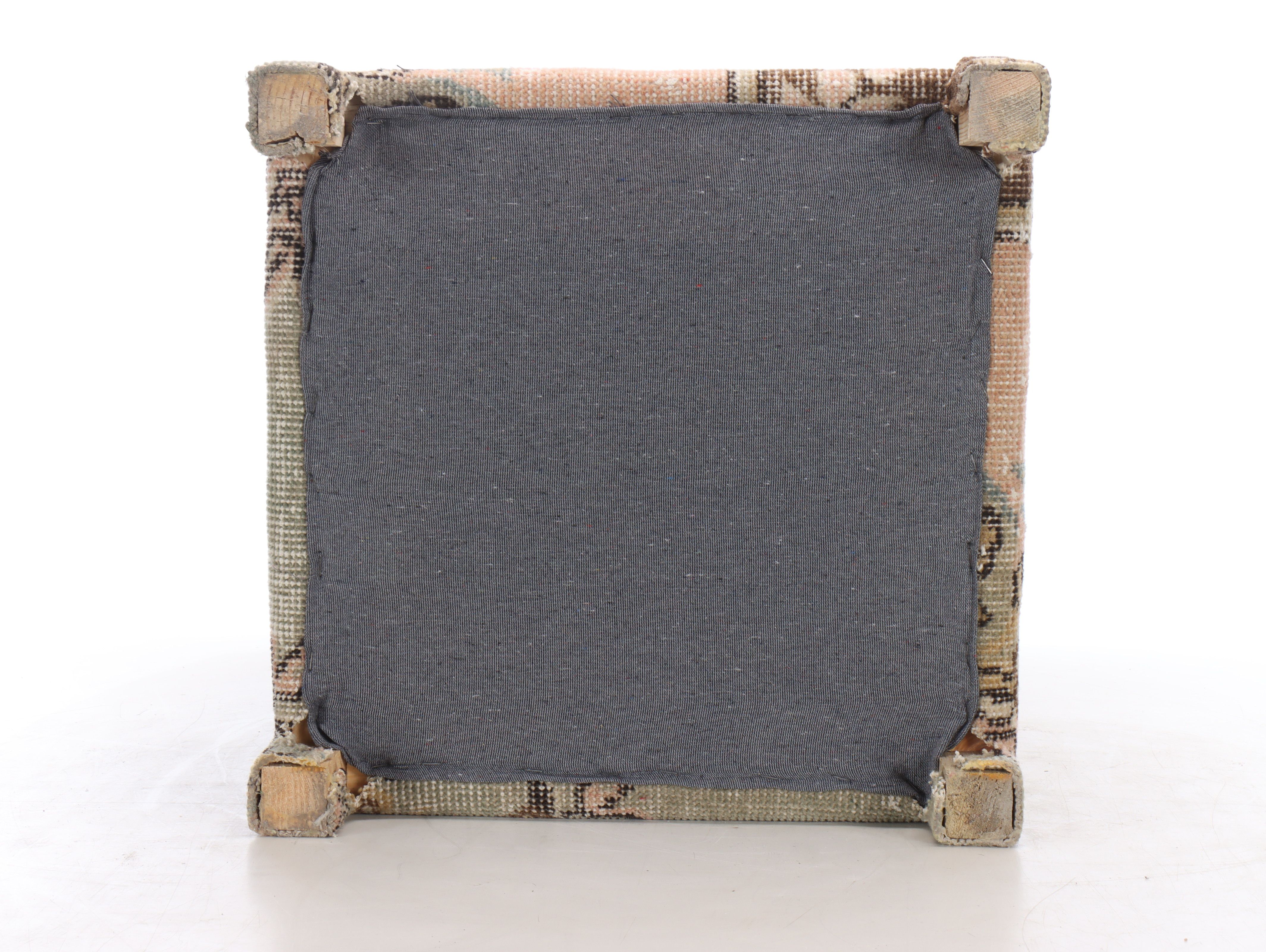 Turkish Style Wool Square Pouf