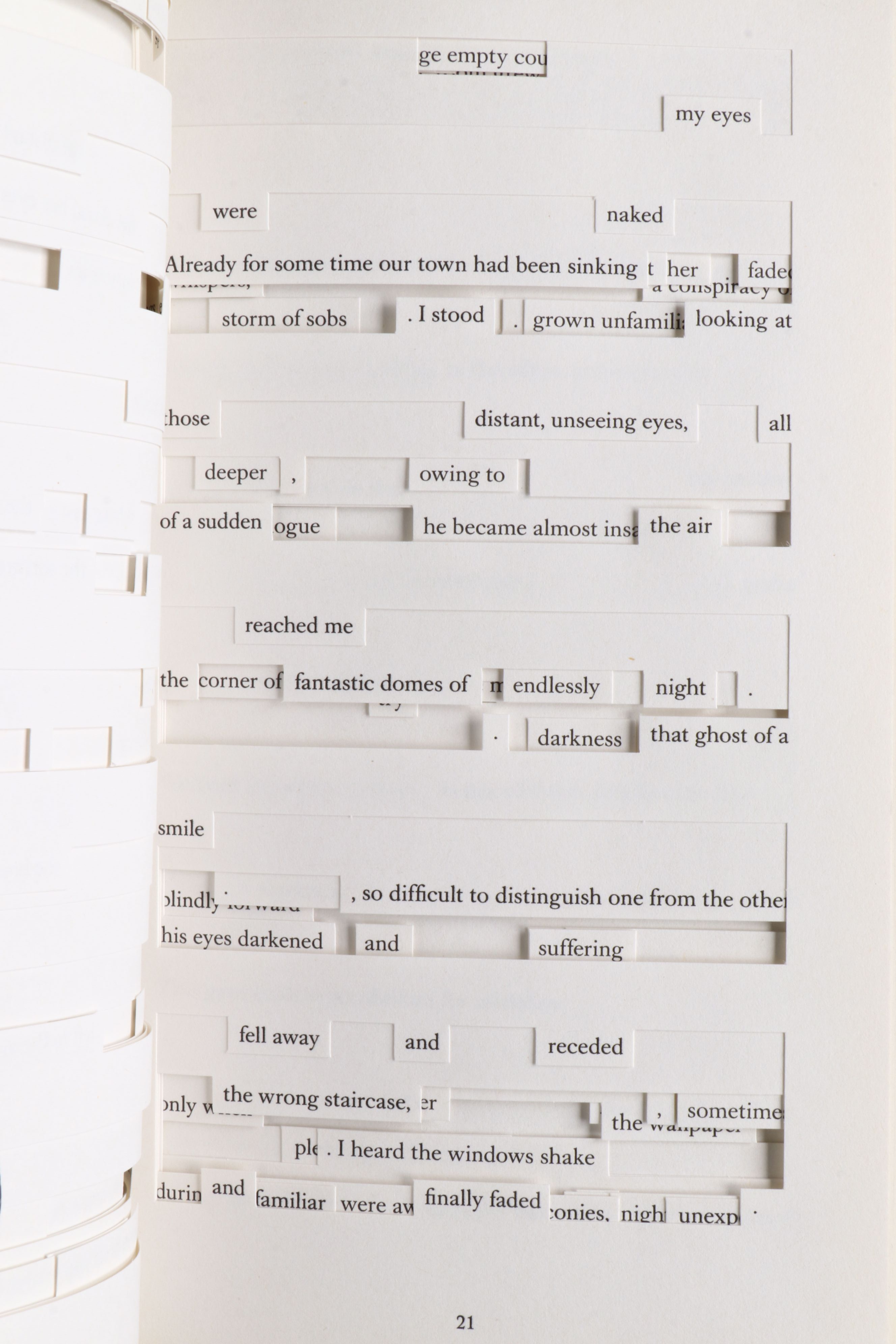 First Edition "Tree of Codes" by Jonathan Safran Foer, 2010