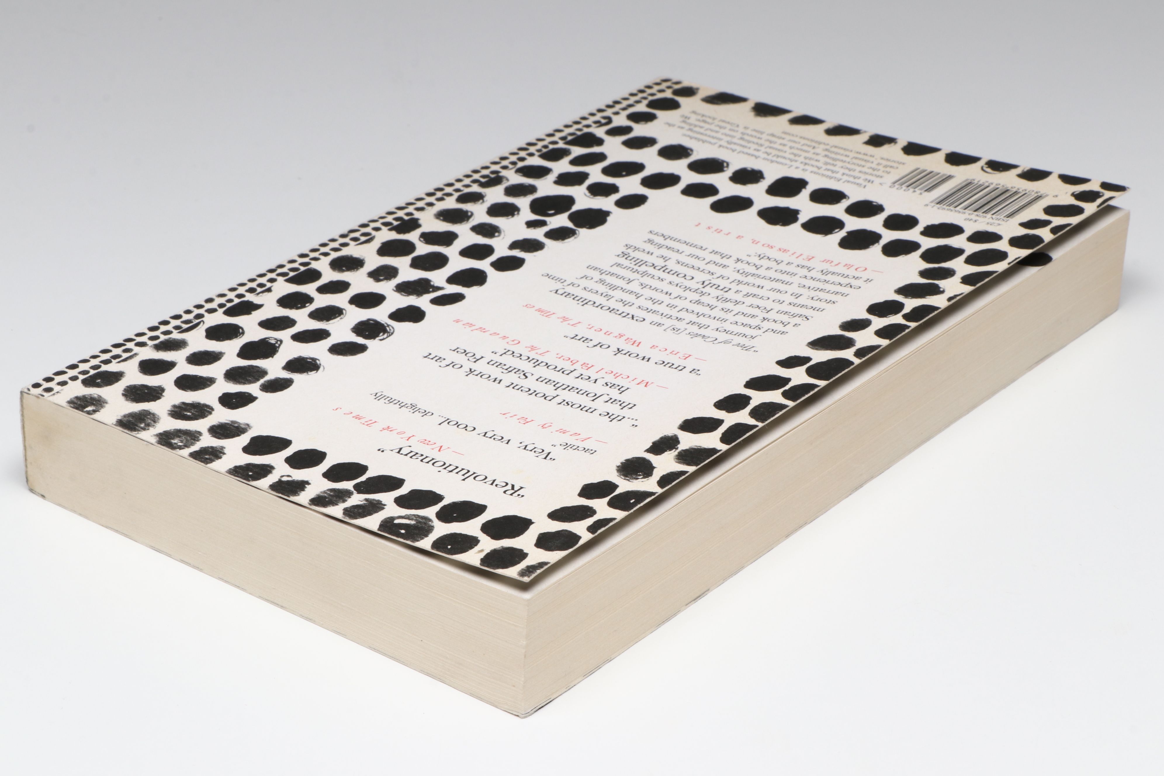 First Edition "Tree of Codes" by Jonathan Safran Foer, 2010
