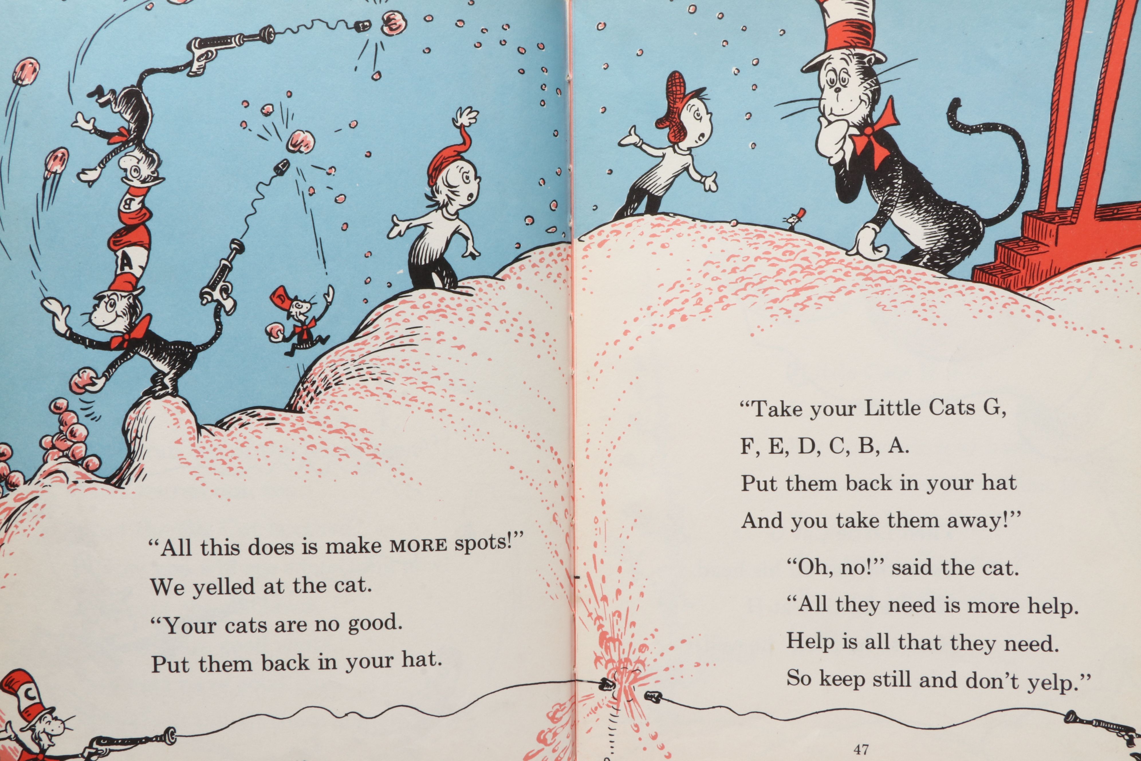 First Printing "The Cat in the Hat Comes Back" by Dr. Seuss, 1958