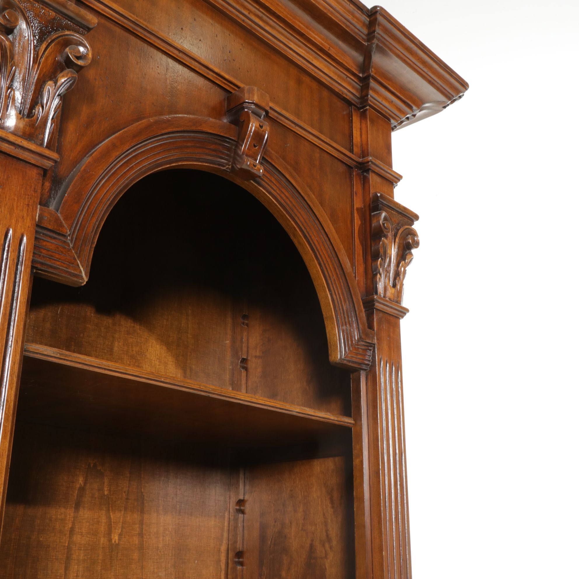 Neoclassical Style Cabinet Bookcase, Late 20th to Early 21st Century