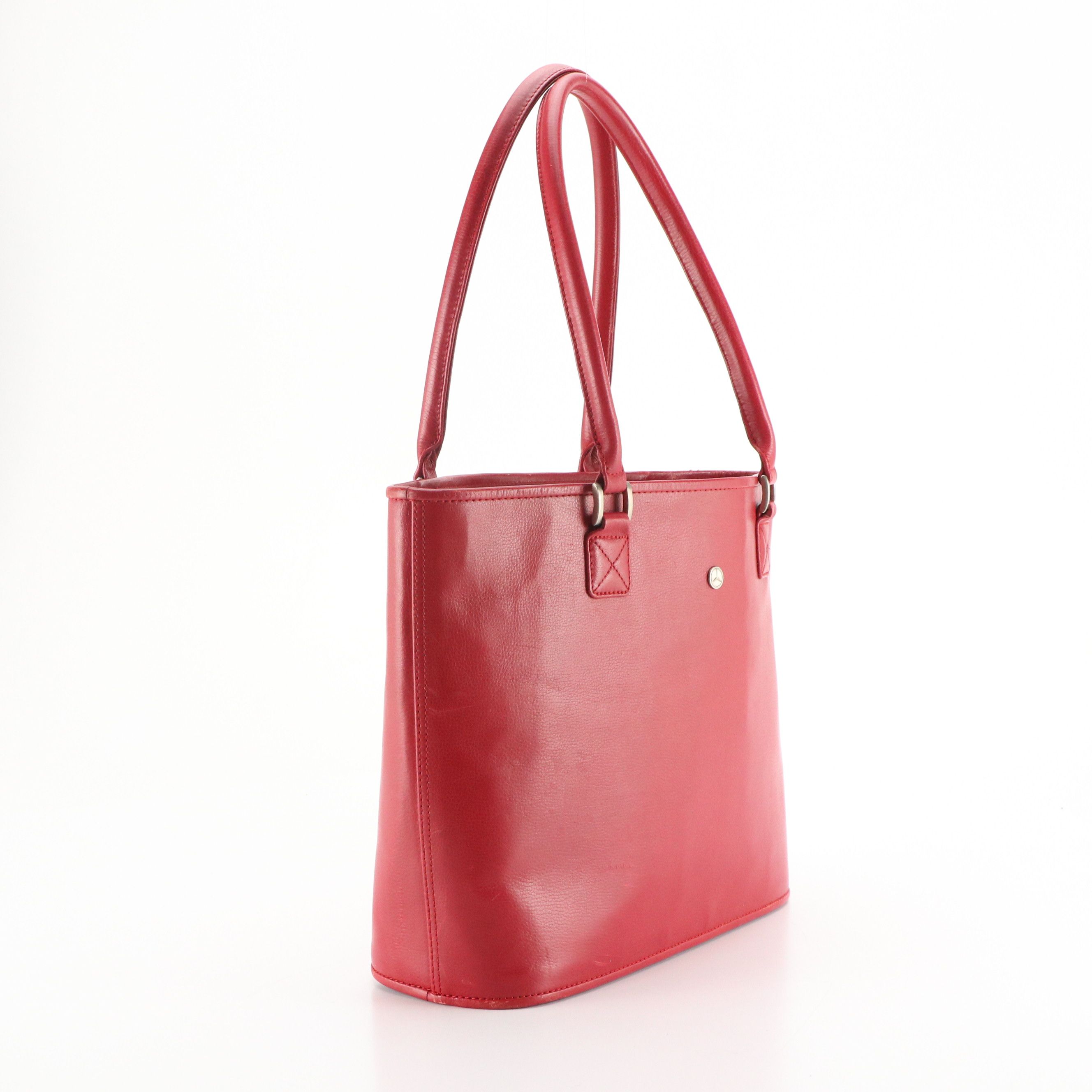 Mercedes-Benz The Collection Tote Bag in Red Leather
