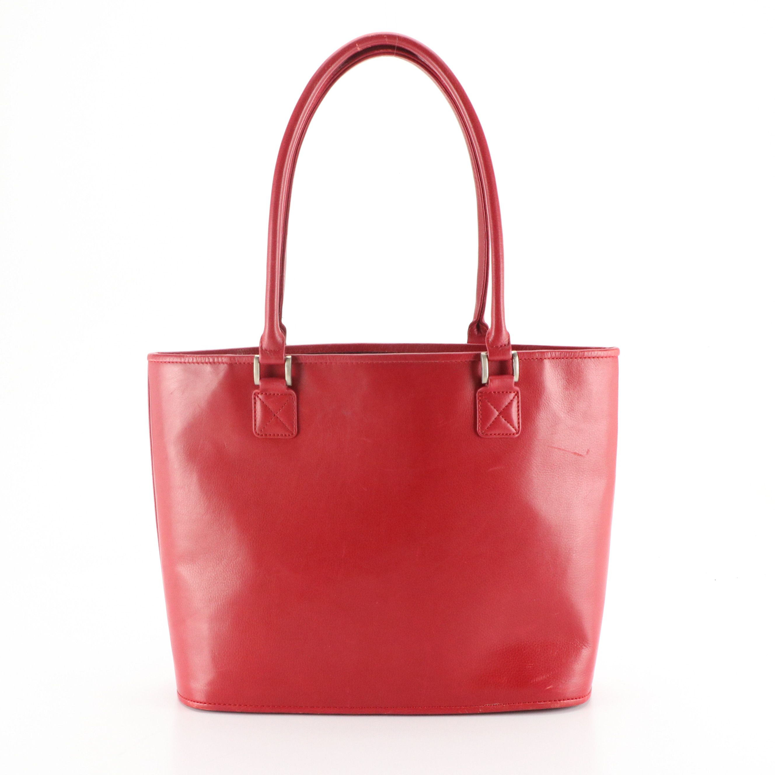 Mercedes-Benz The Collection Tote Bag in Red Leather