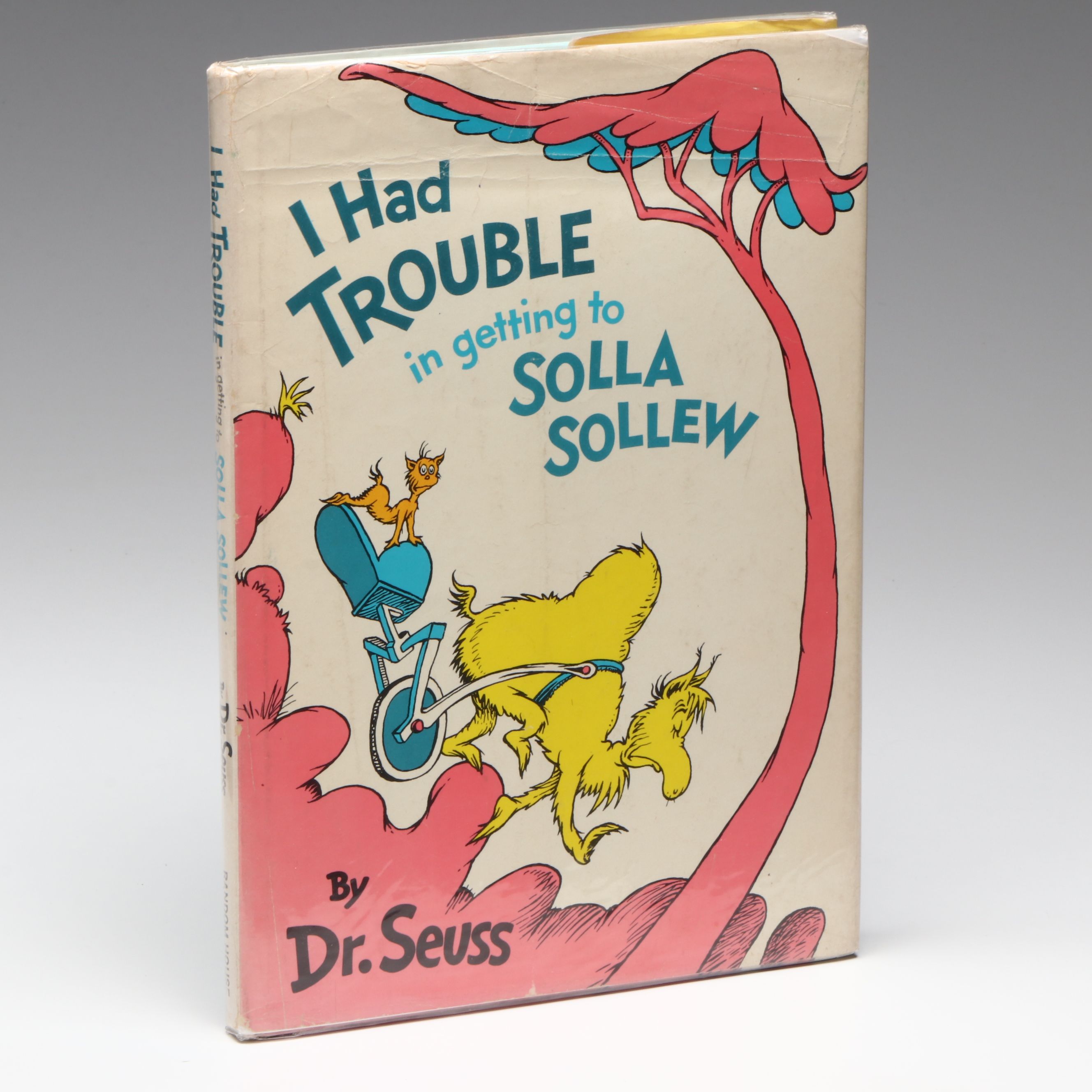 First Printing "I Had Trouble in Getting to Solla Sollew" by Dr. Seuss, 1965