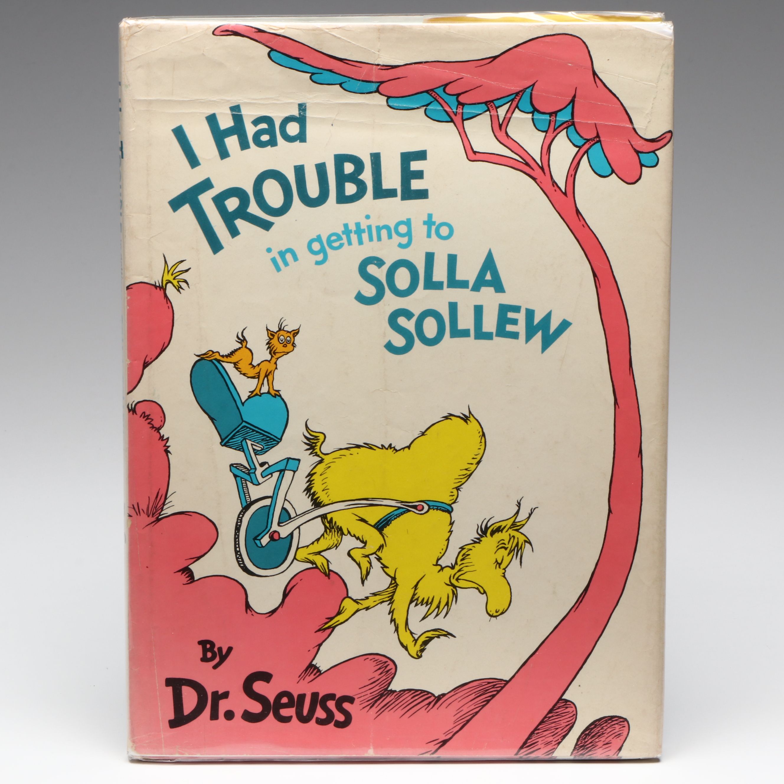 First Printing "I Had Trouble in Getting to Solla Sollew" by Dr. Seuss, 1965