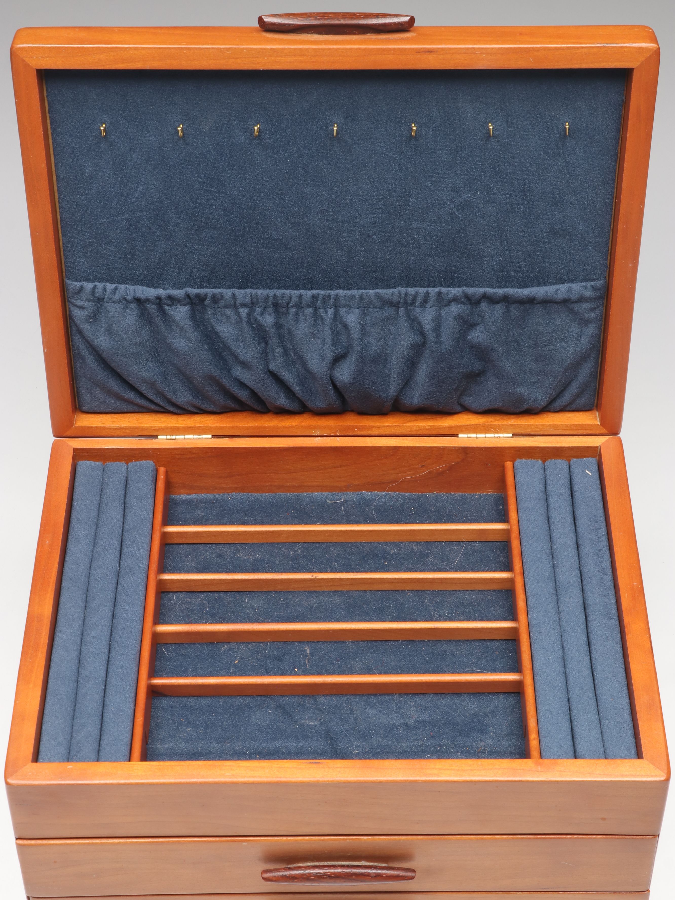 Michael Fisher for Heartwood Creations "Prairie I" Wooden Jewelry Box