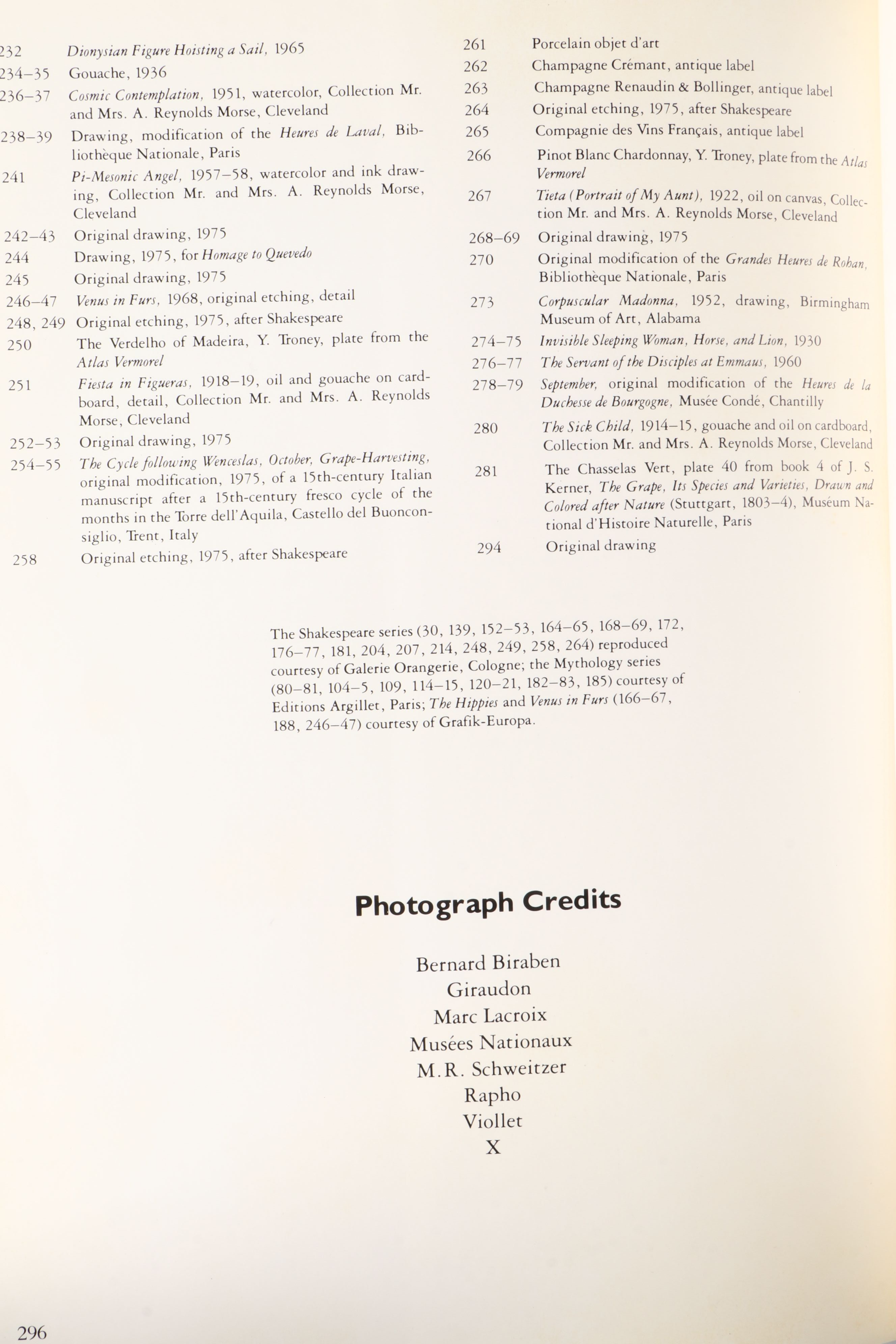 First Edition "Dalí: The Wines of Gala" by Salvador Dalí, 1978