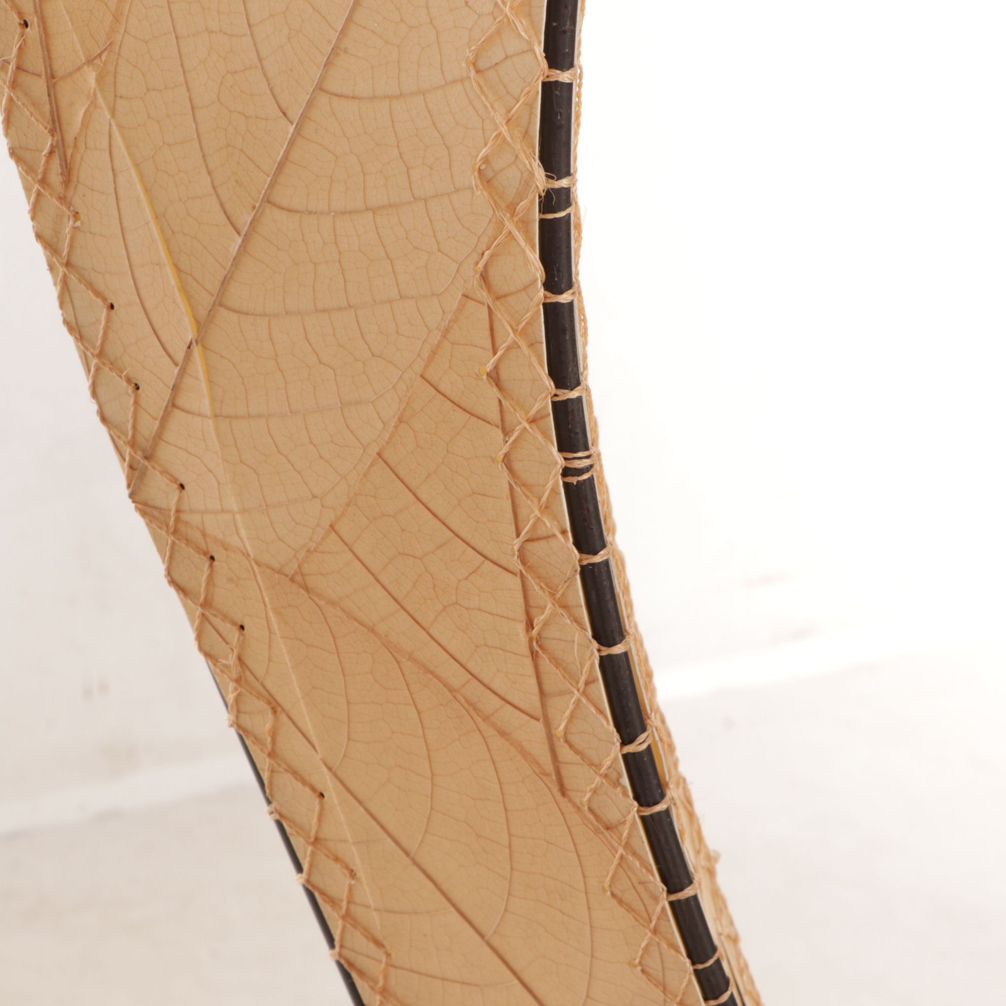 Eangee Home Design Iron & Cocoa Leaf Floor Lamp