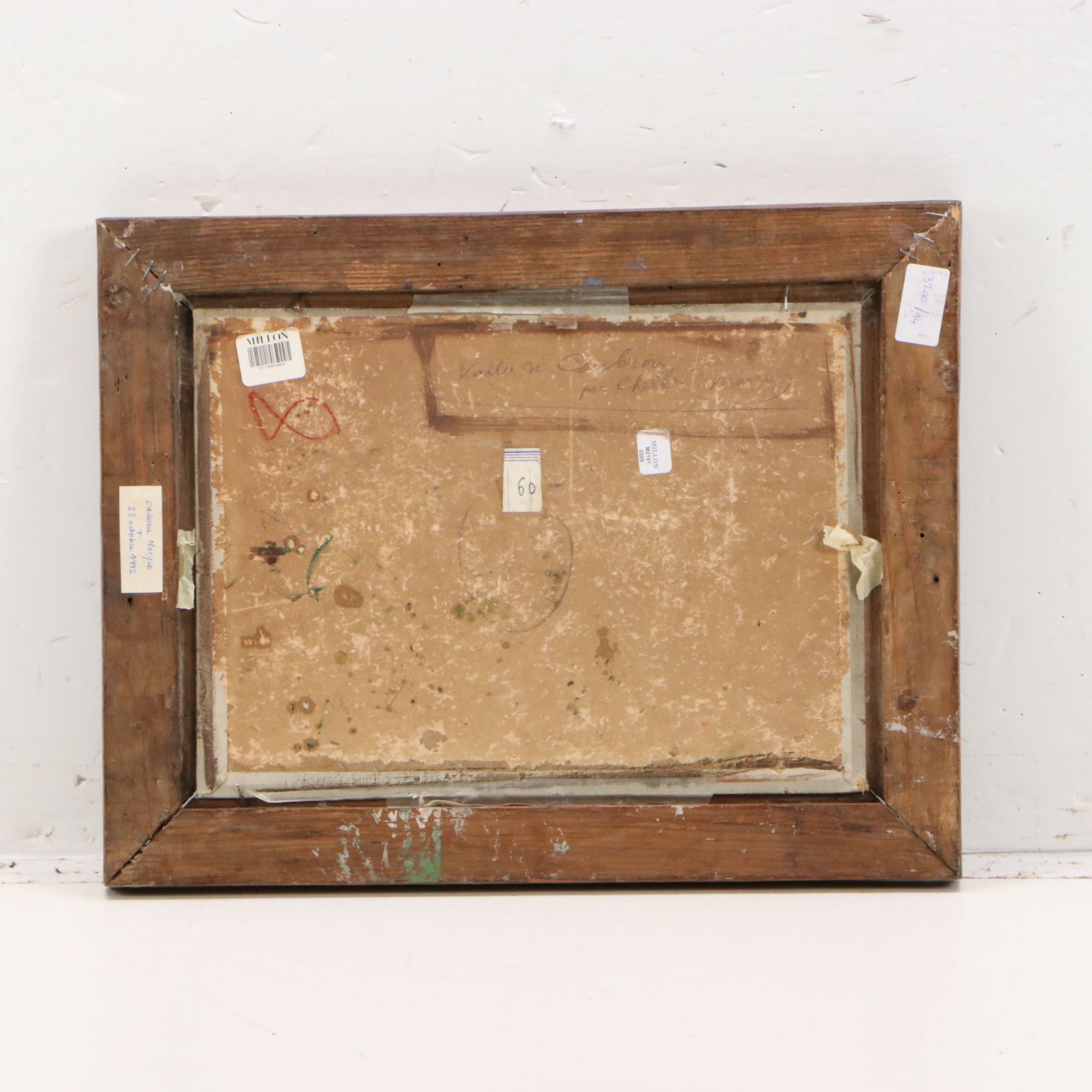 French School Landscape Oil Painting, Early 20th Century