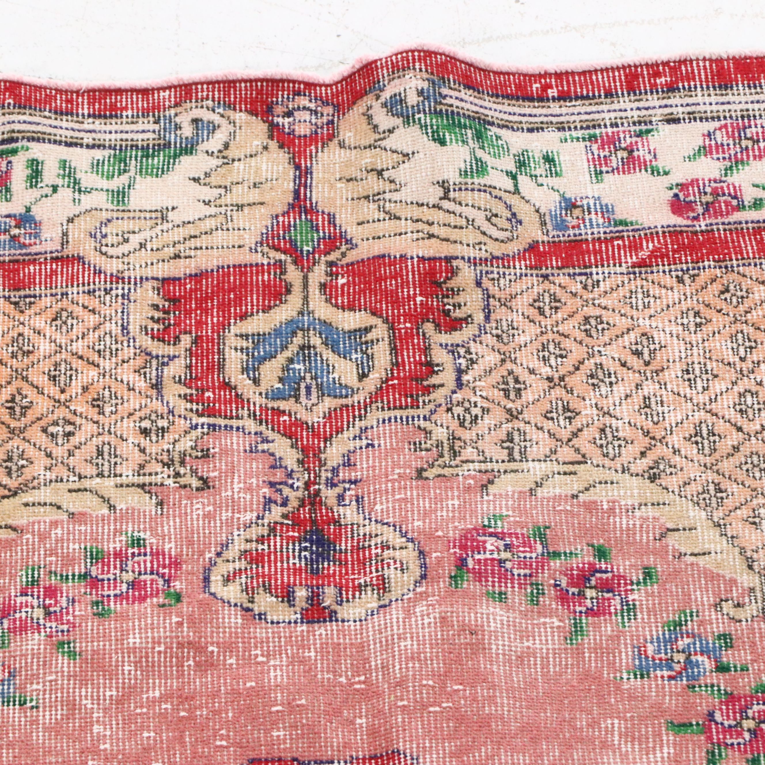 5'9 x 8'7 Hand-Knotted Turkish Area Rug