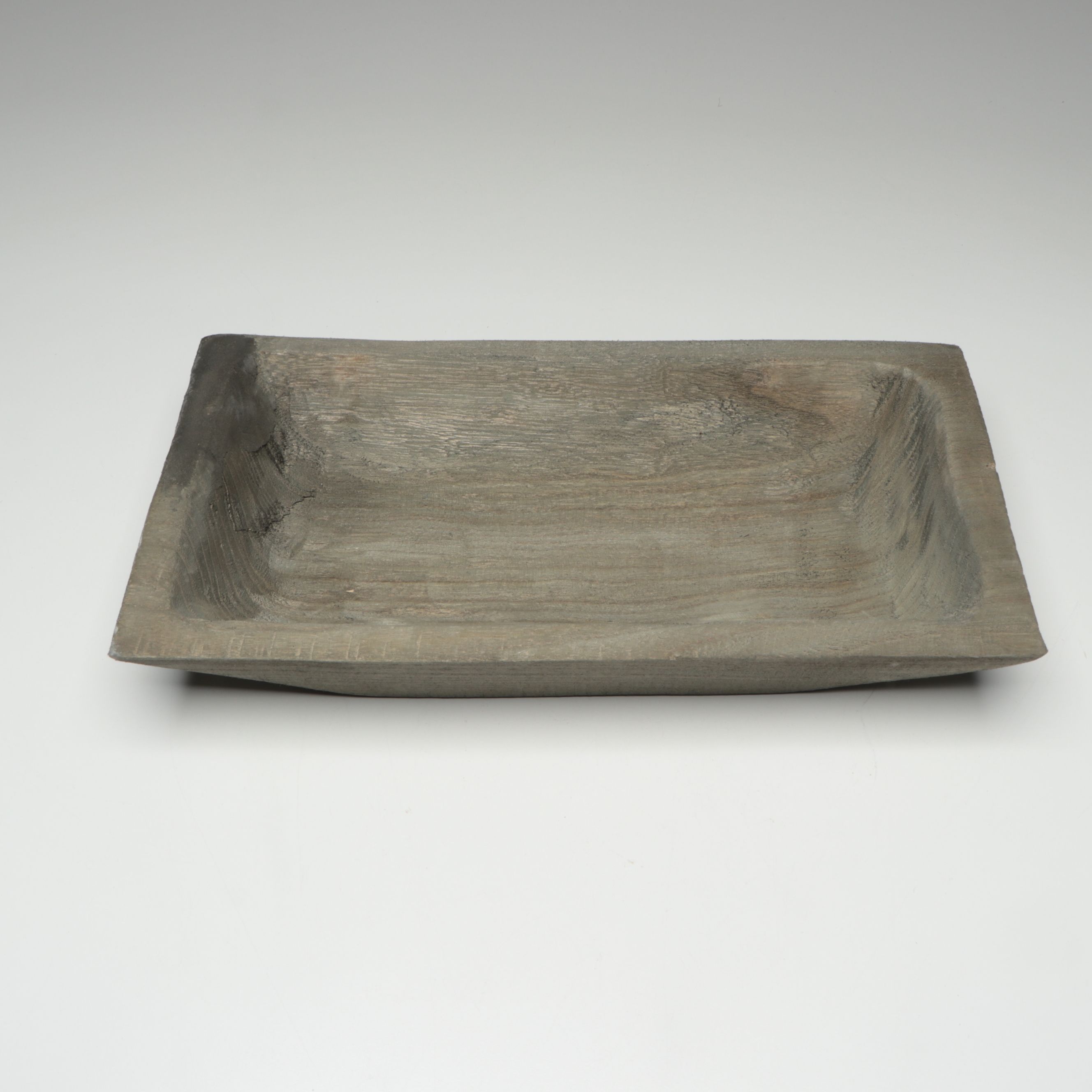 Primitive Style Wooden Decorative Nesting Dough Bowls