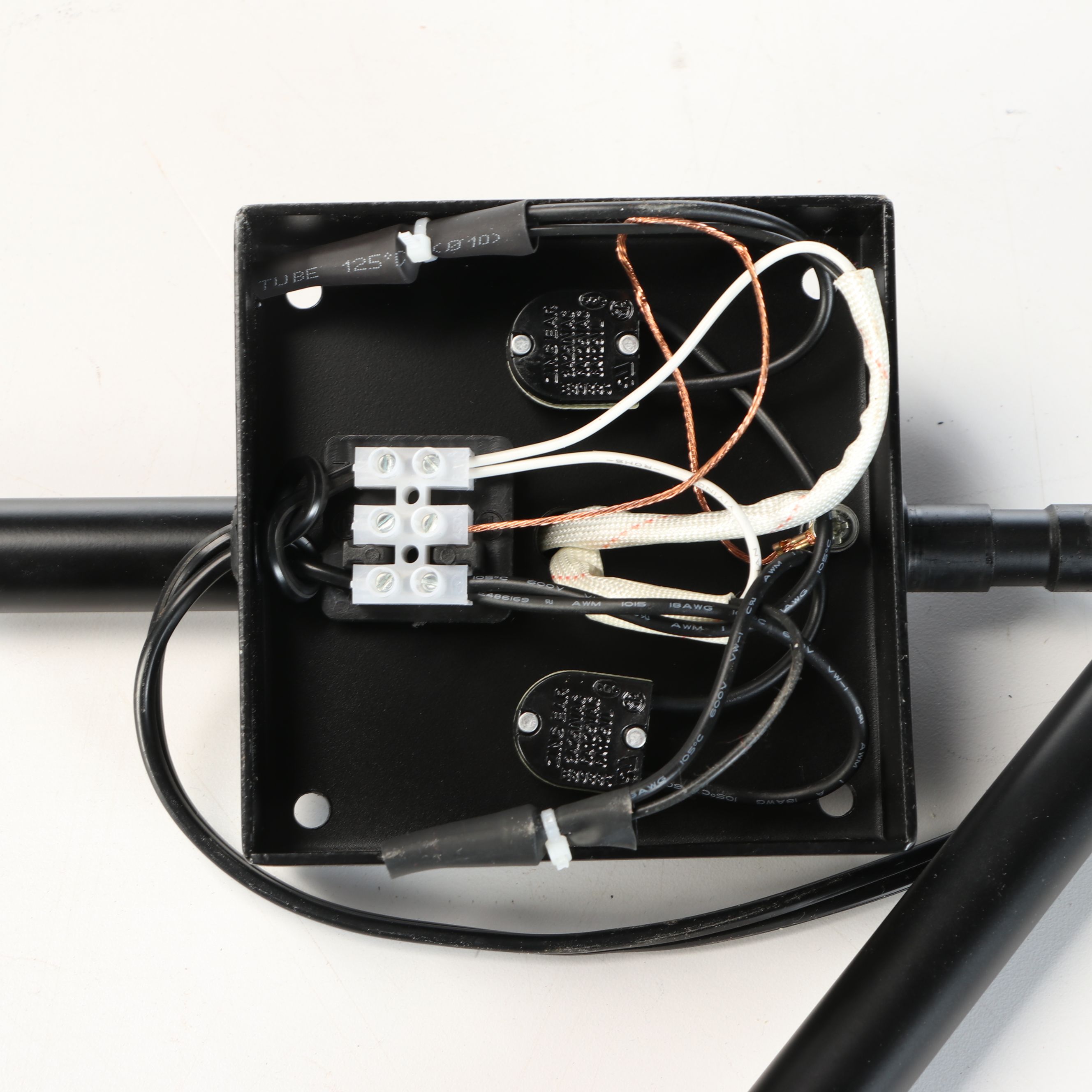 French Industrial Style Matte Black Pivoting Wall Lights, Manner of Mouille