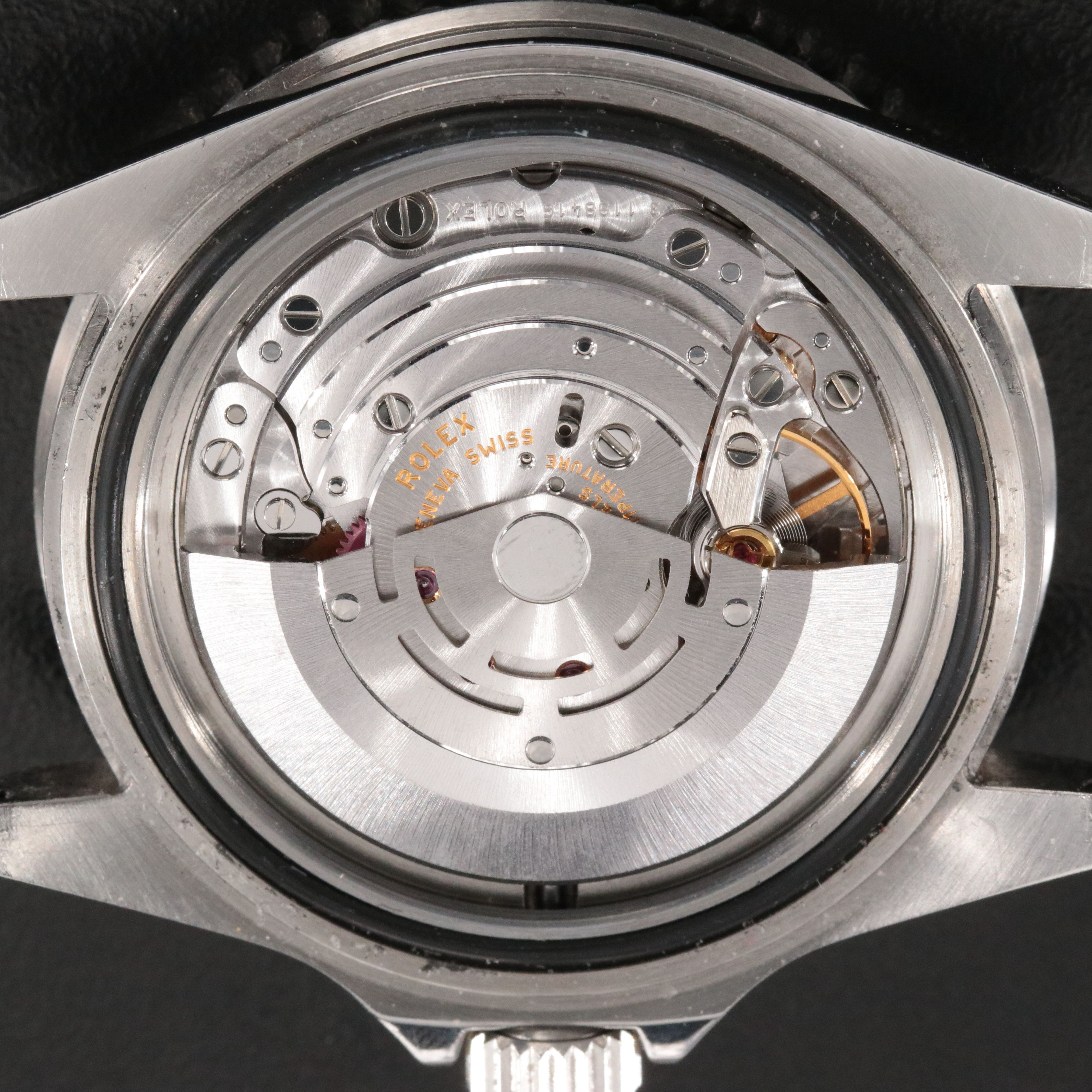 2006 Rolex Submariner 16610 T Custom Green Bezel Insert Watch