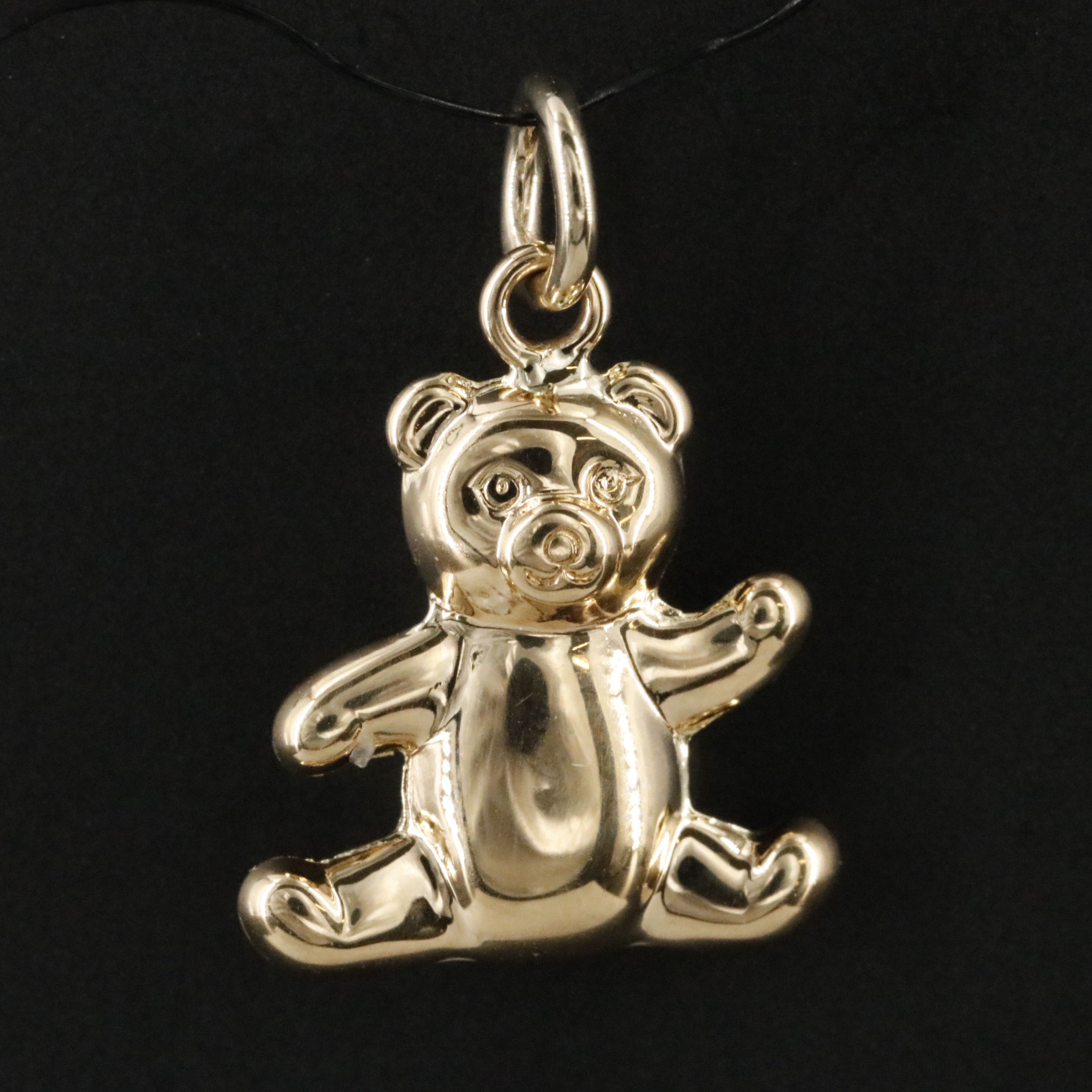 18K Teddy Bear Charm