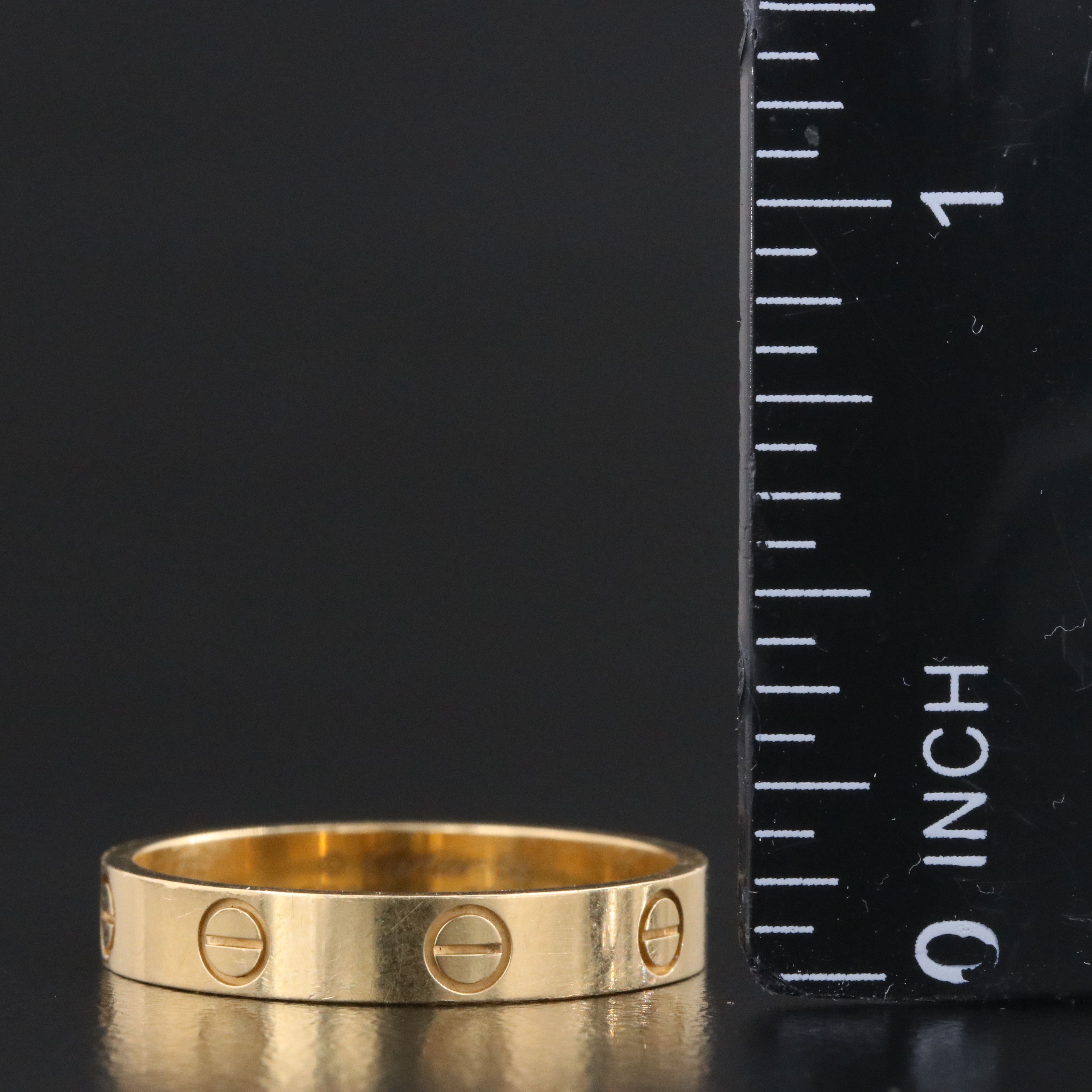 Cartier LOVE 18K Ring