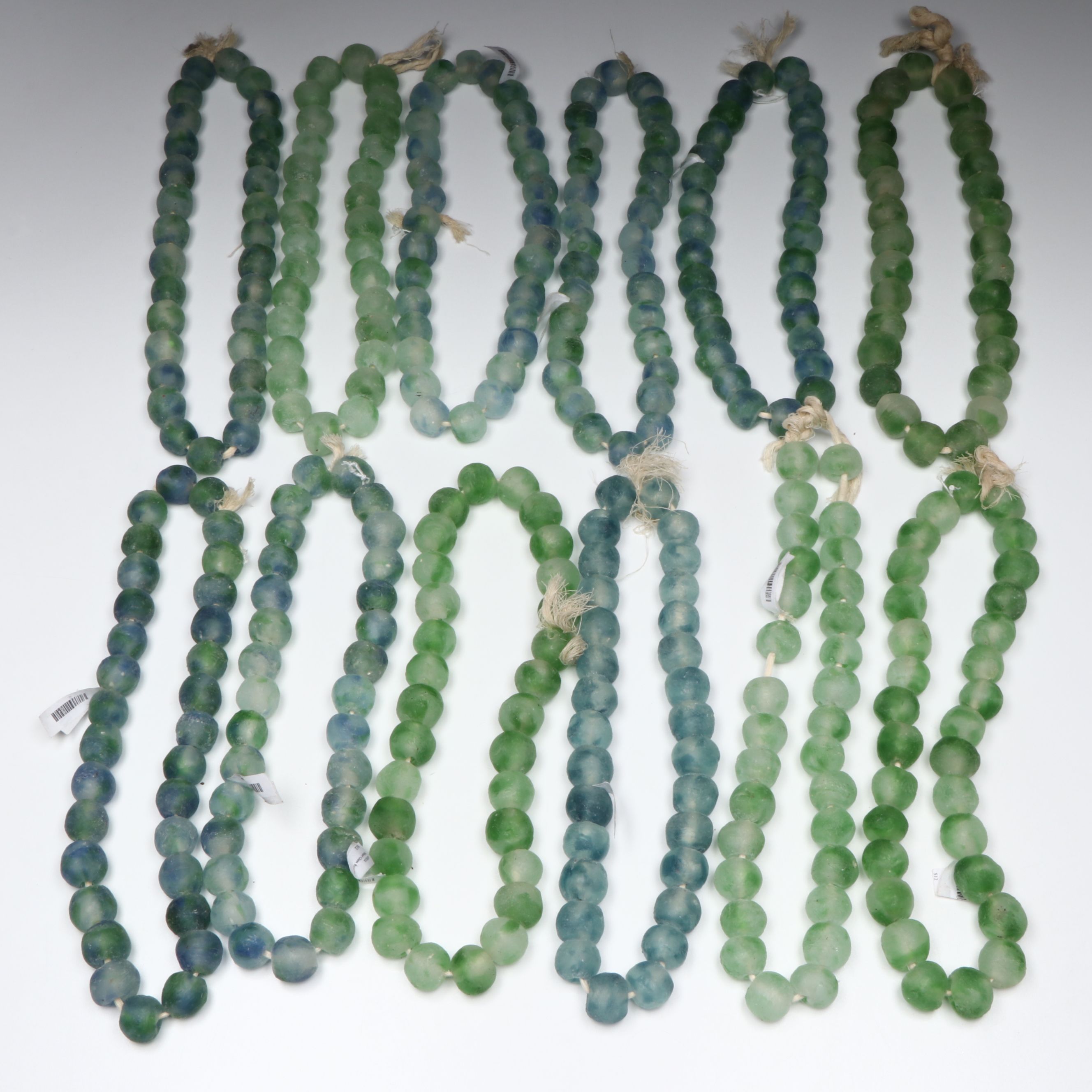 Mixed Glass Bead Strands