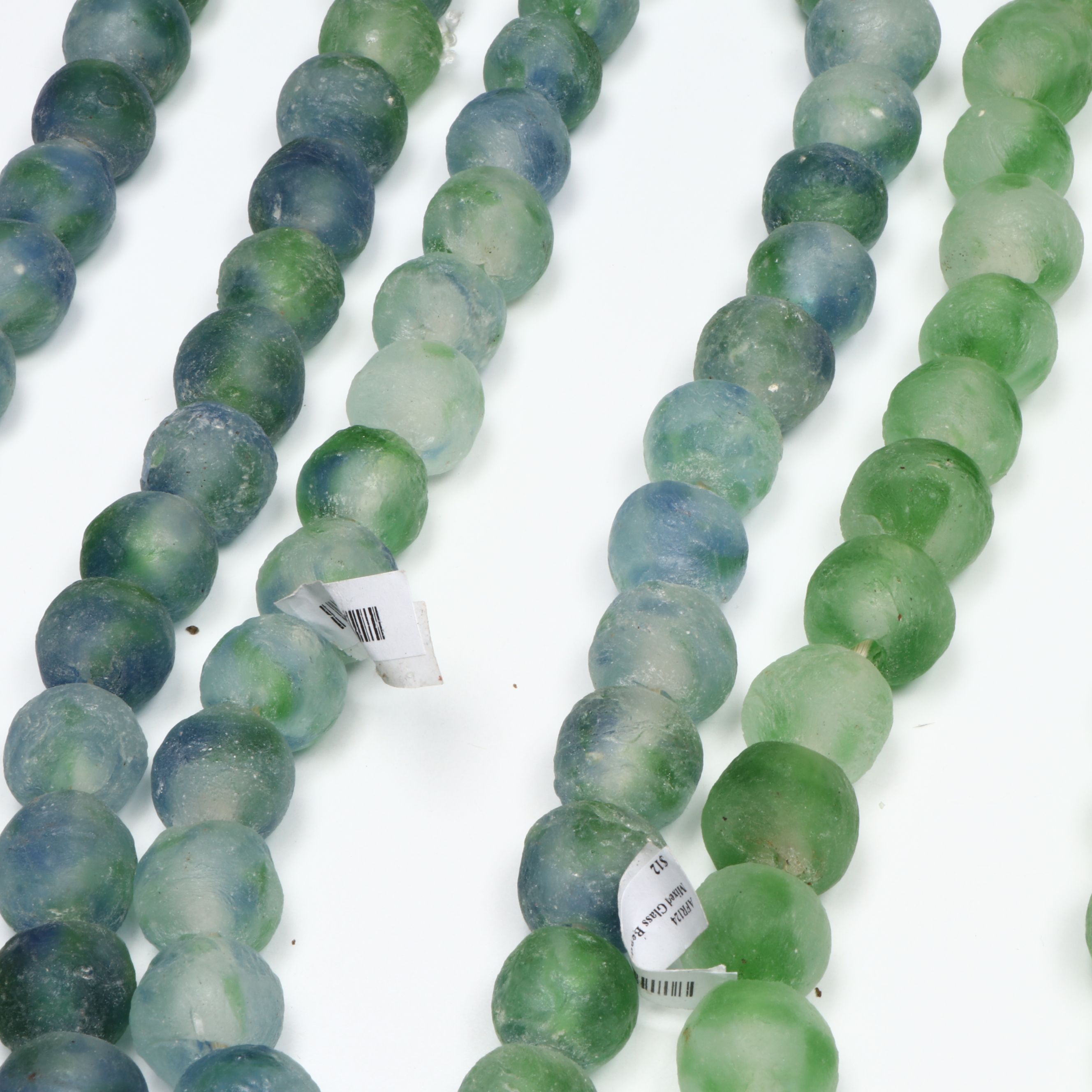 Mixed Glass Bead Strands