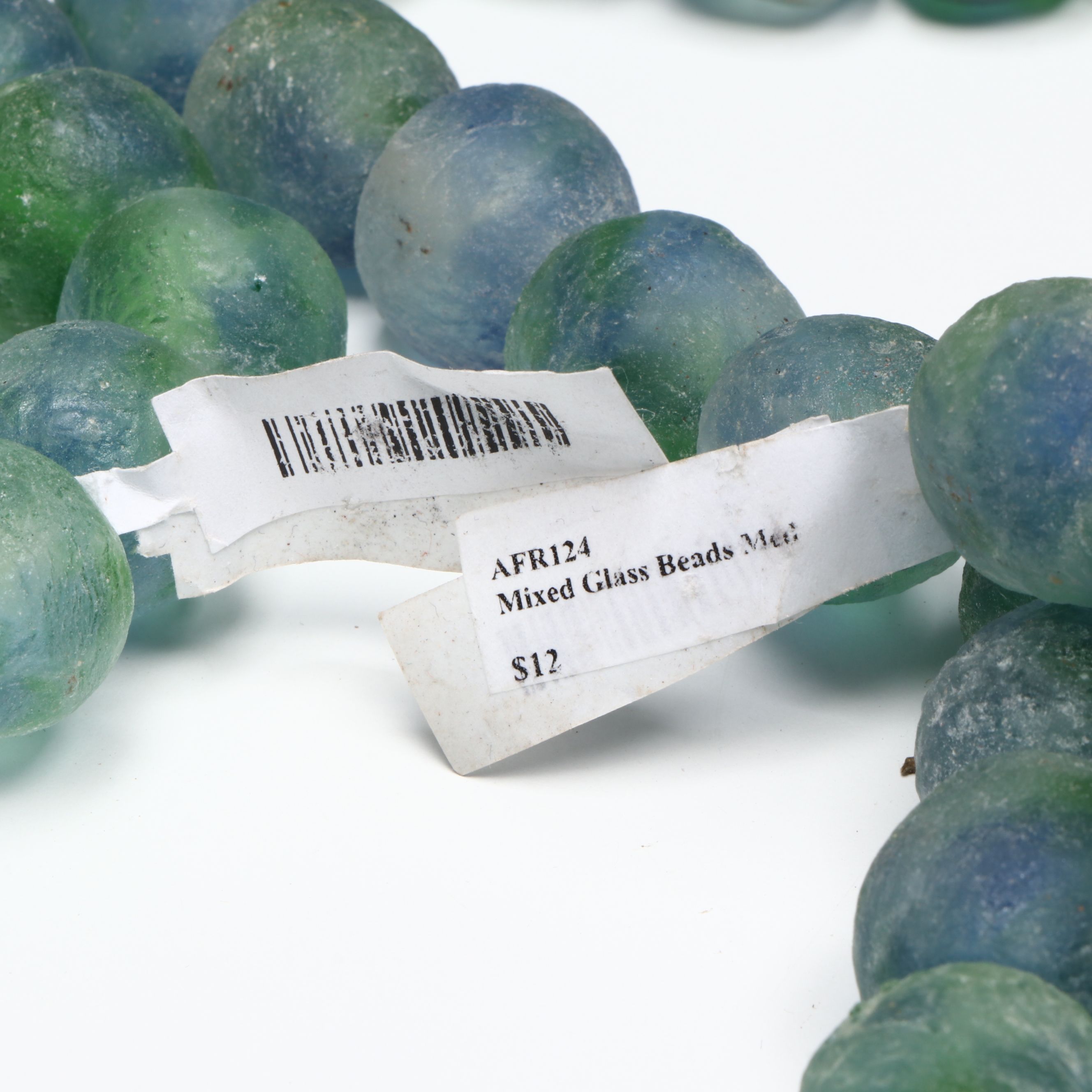 Mixed Glass Bead Strands