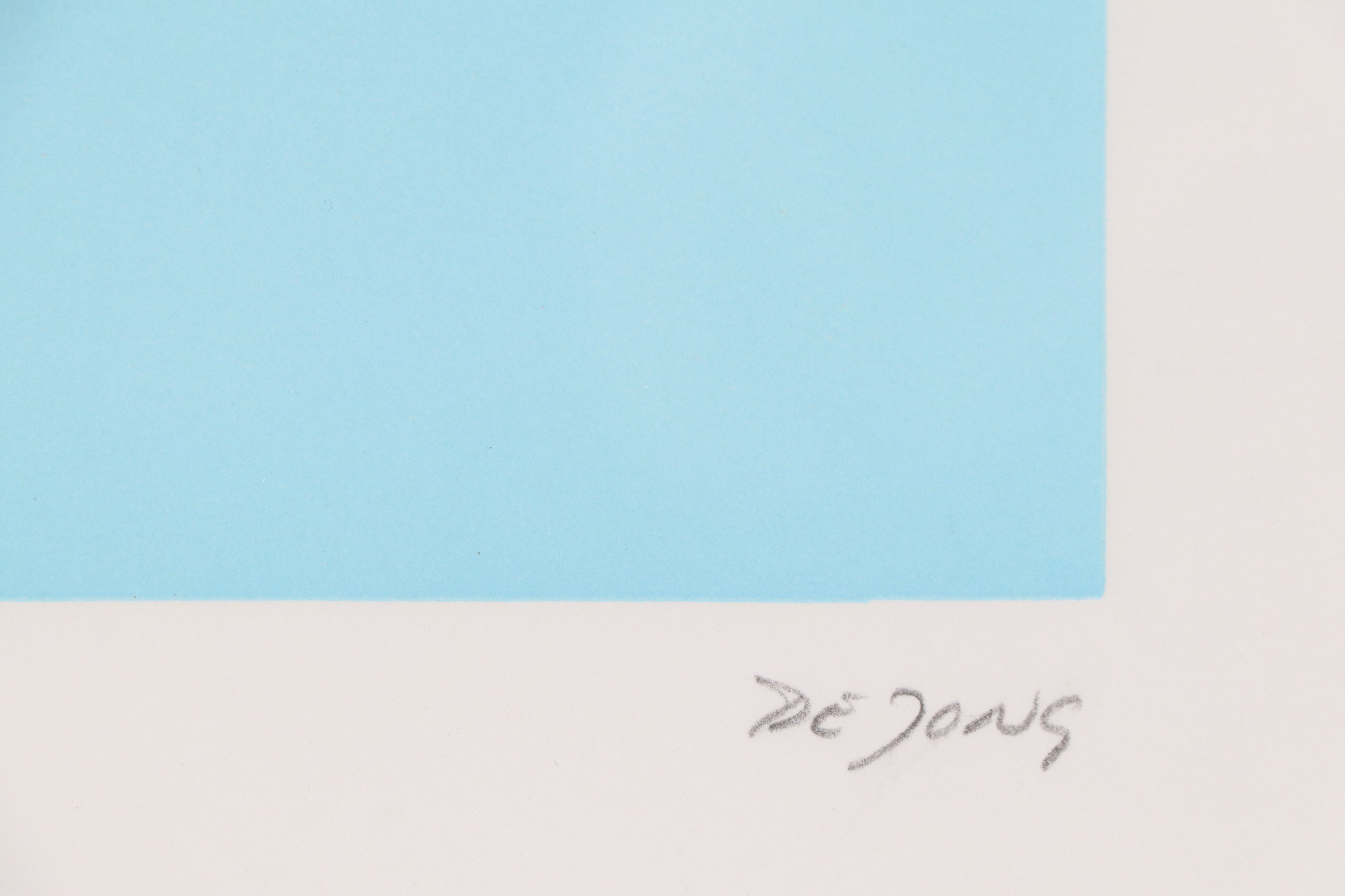 Thom De Jong Color Lithograph "Autumn Branch," Late 20th Century