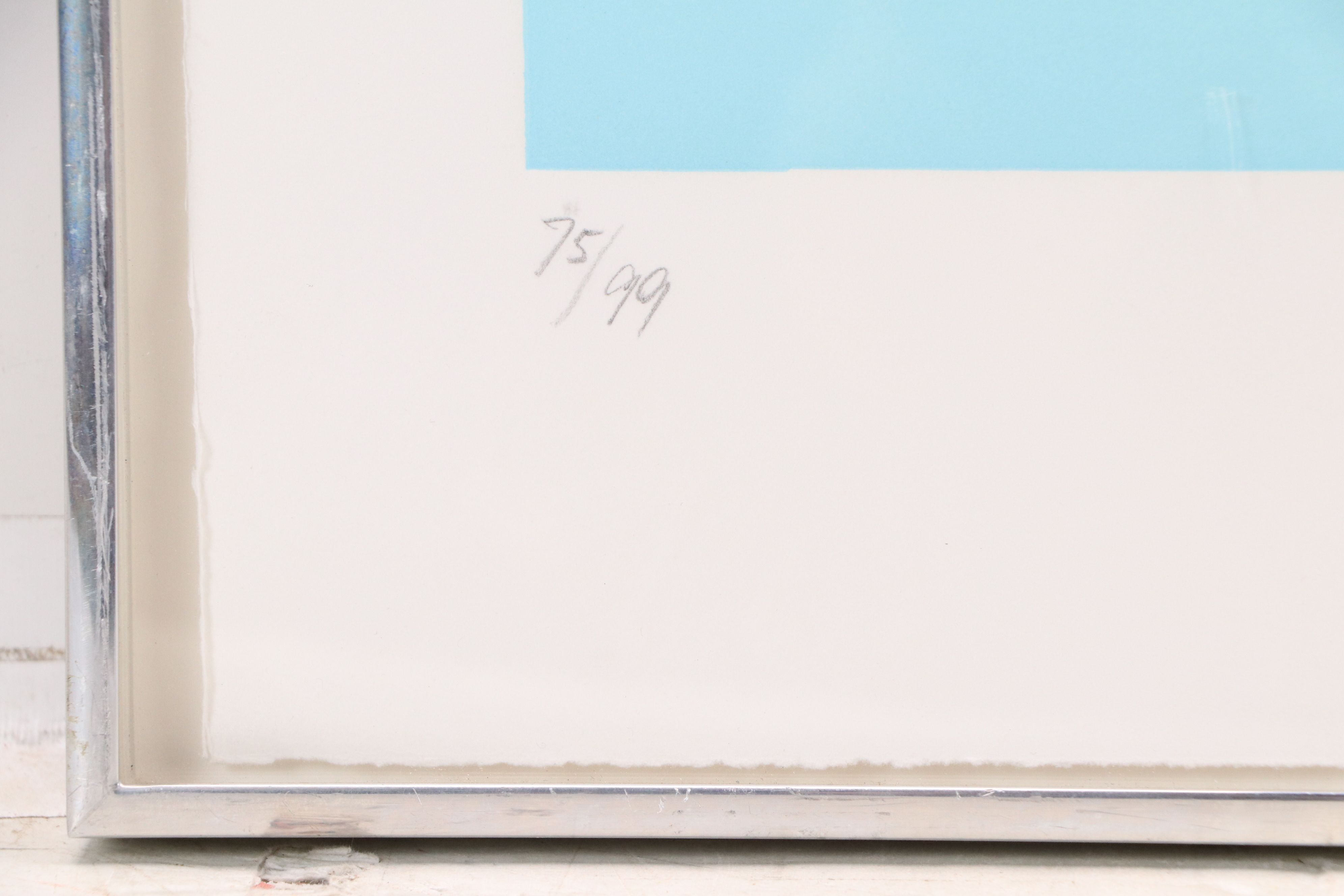 Thom De Jong Color Lithograph "Autumn Branch," Late 20th Century