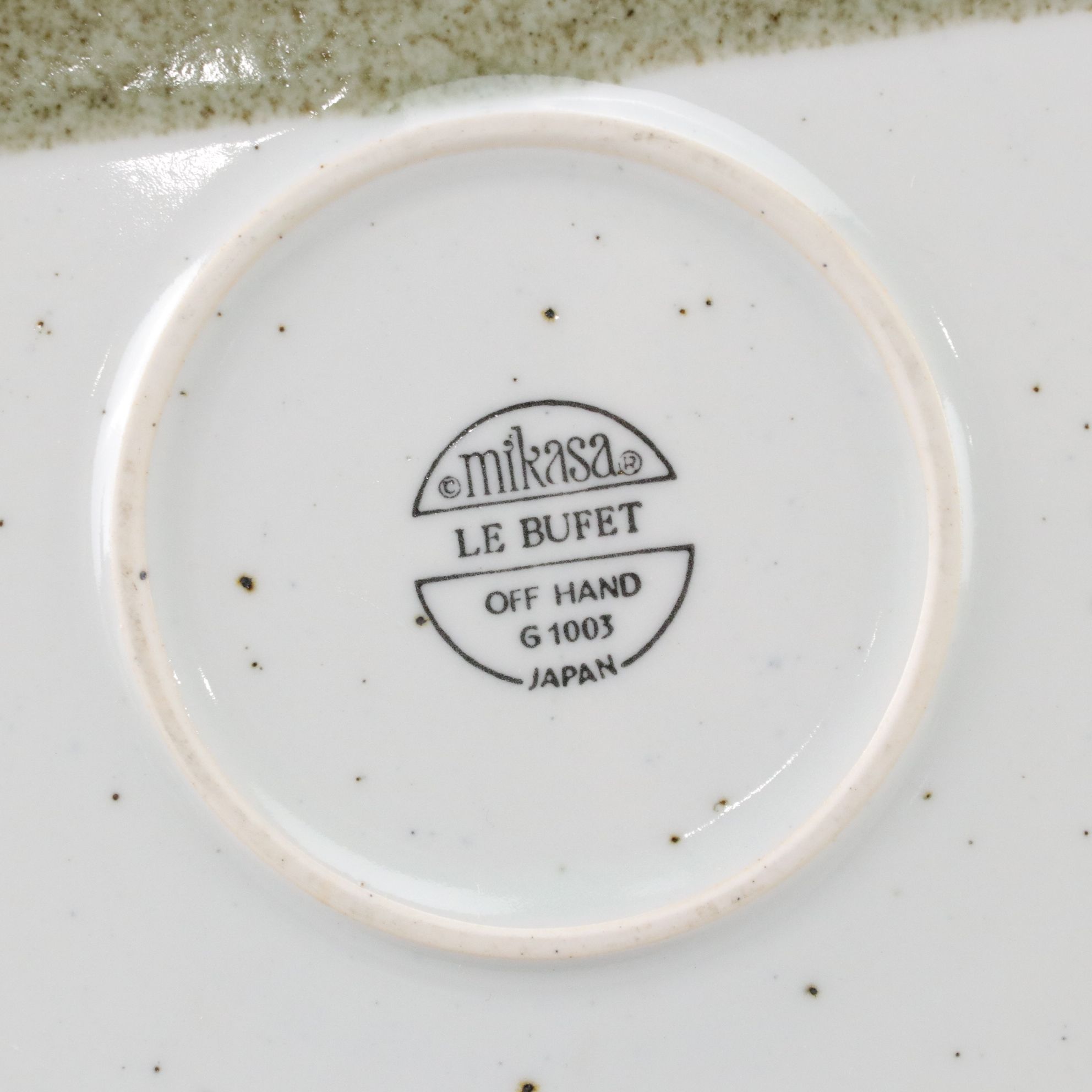 Mikasa "Off Hand" Stoneware Plates and Other Dinnerware