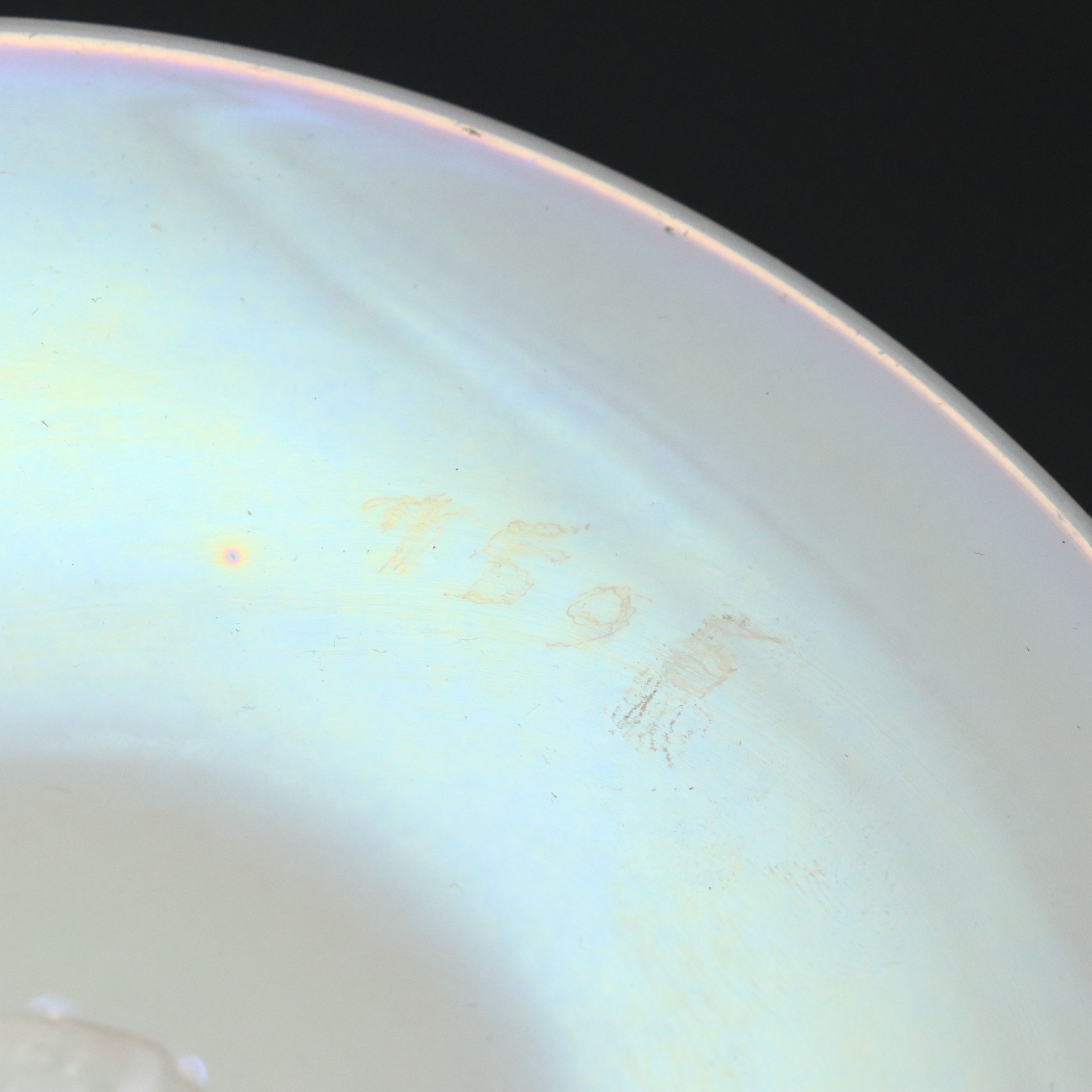 Steuben Ivrene Art Glass Jack-in-the-Pulpit Vase Designed by Frederick Carder