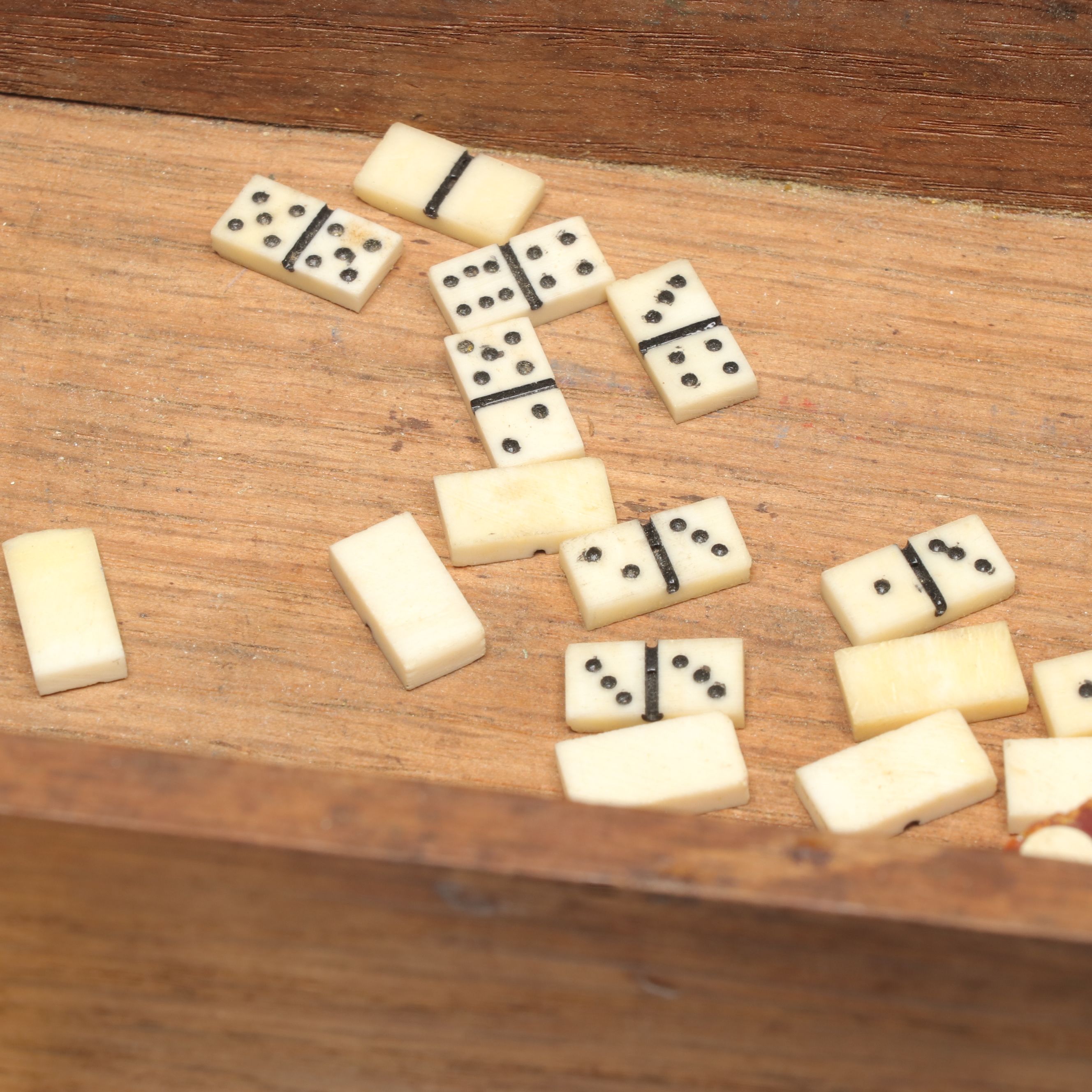 Yorkshire Club Glass Dice, Poker Chips, Miniature Dominoes and More Game Pieces
