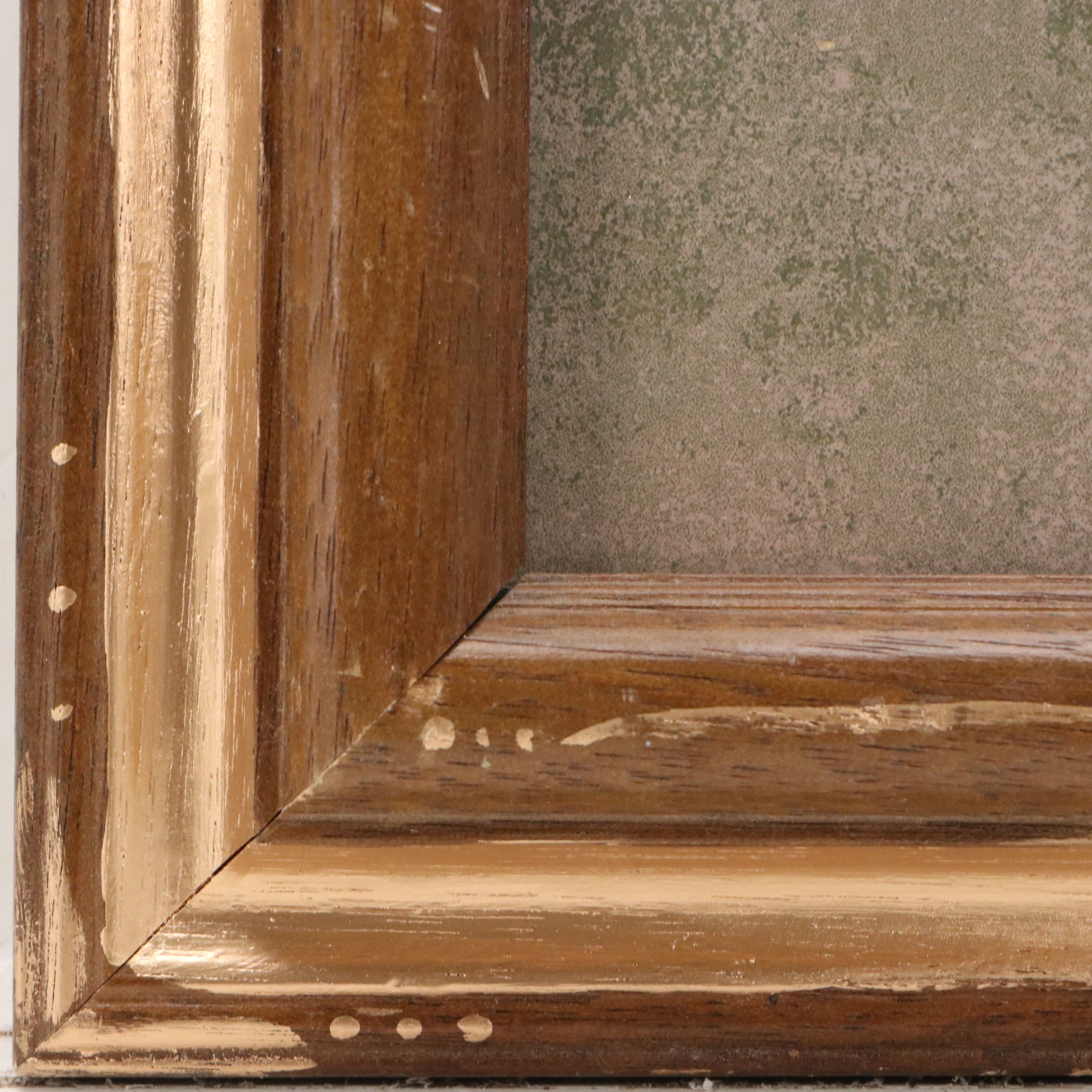 Brittony Martin Acrylic Painting of Mushrooms, Circa 2026