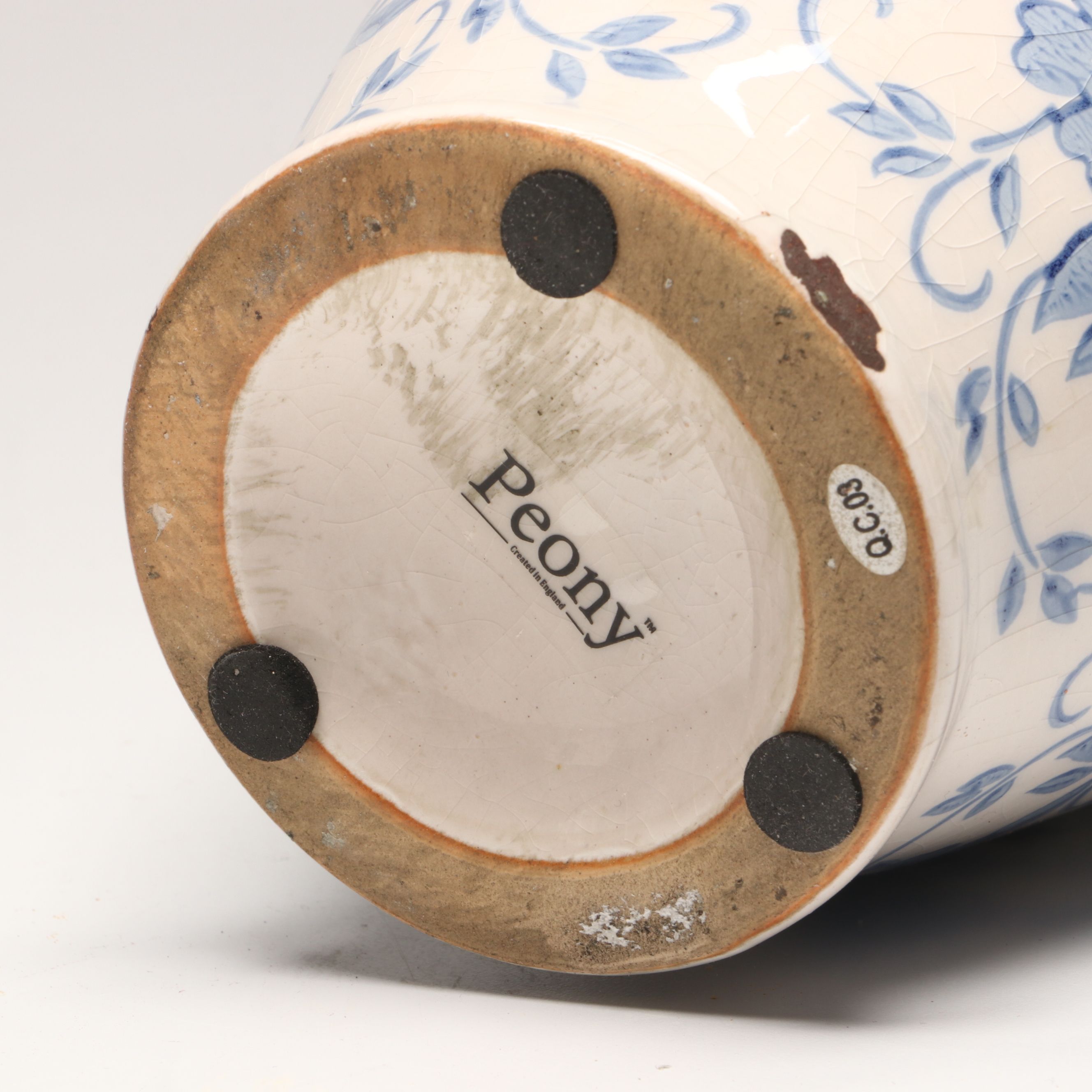 Lesal Ceramics Pitcher with Peony Vases and Artificial Flowers