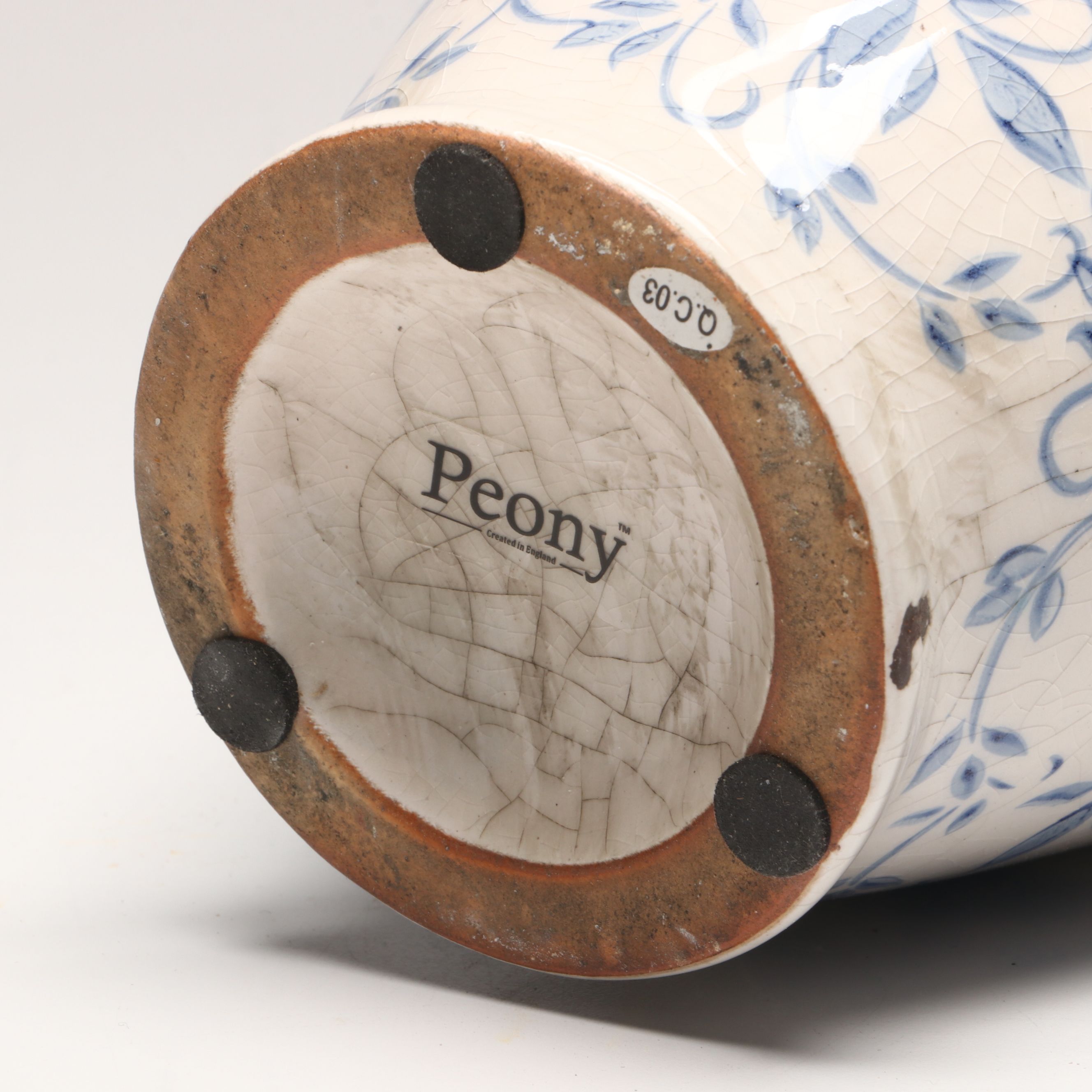 Lesal Ceramics Pitcher with Peony Vases and Artificial Flowers