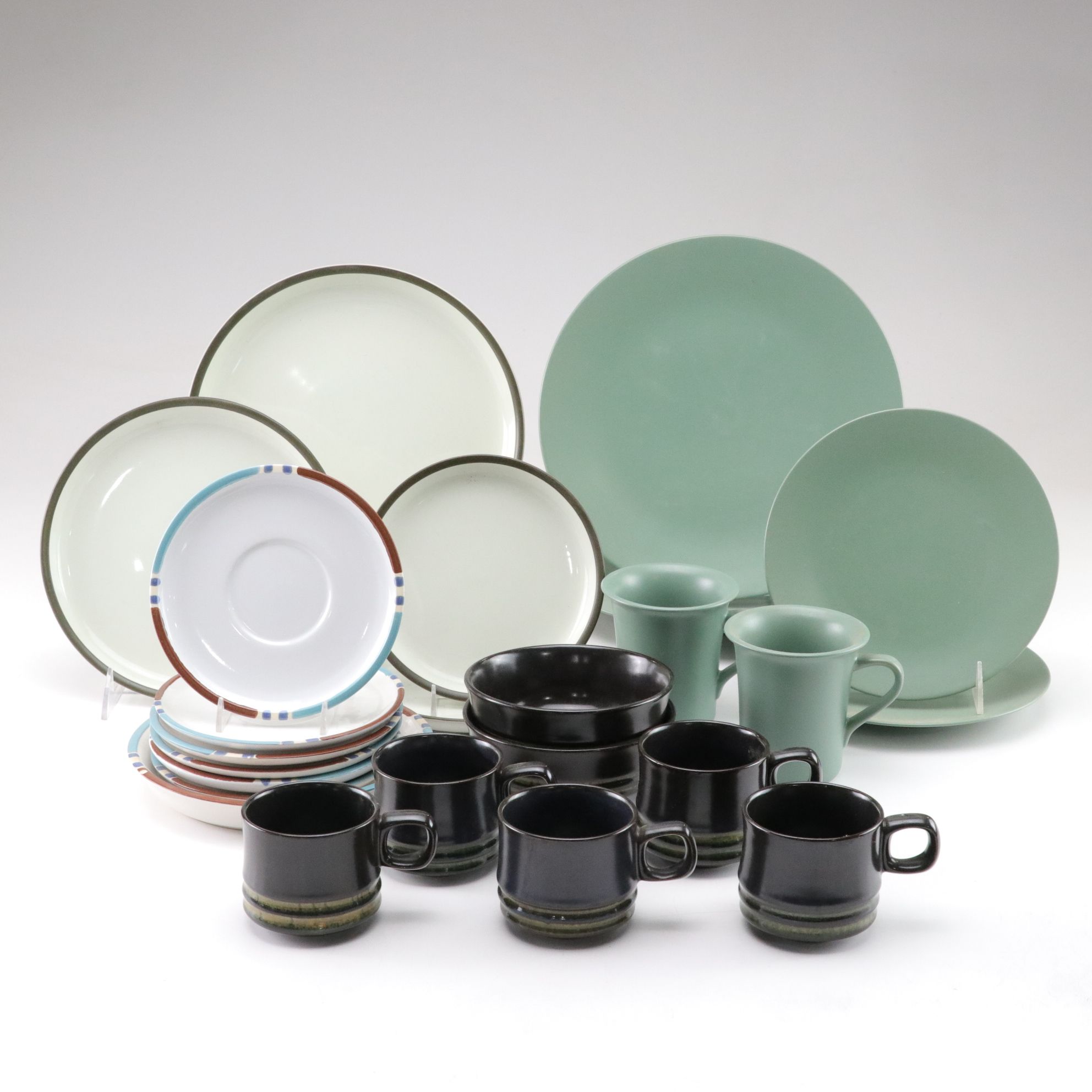 Denby "Camelot" and "Kismet Blue" Dinnerware with Dansk "Mesa" Plates and More