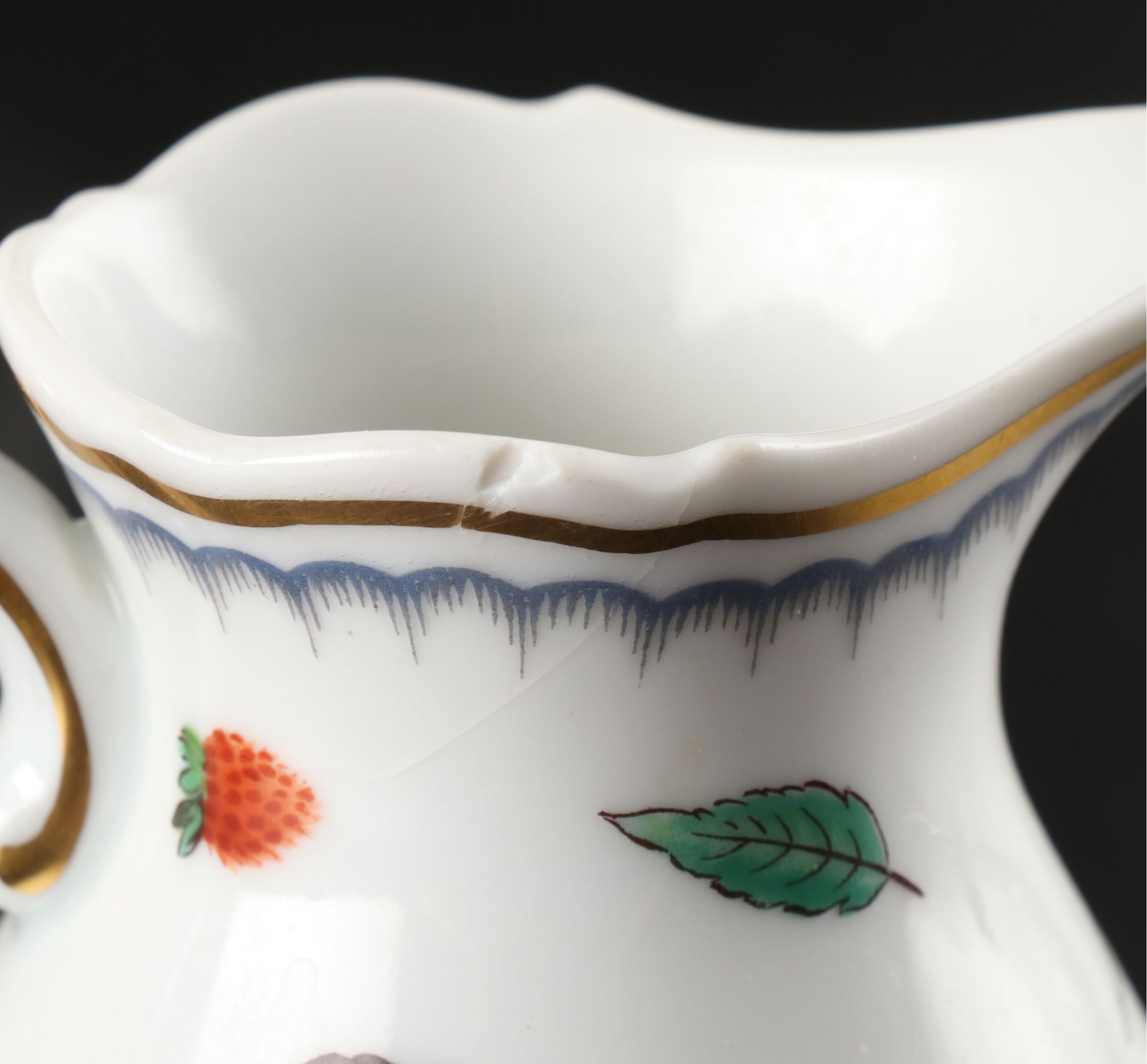 Richard Ginori "Italian Fruits" Porcelain Dinnerware, Mid to Late 20th Century