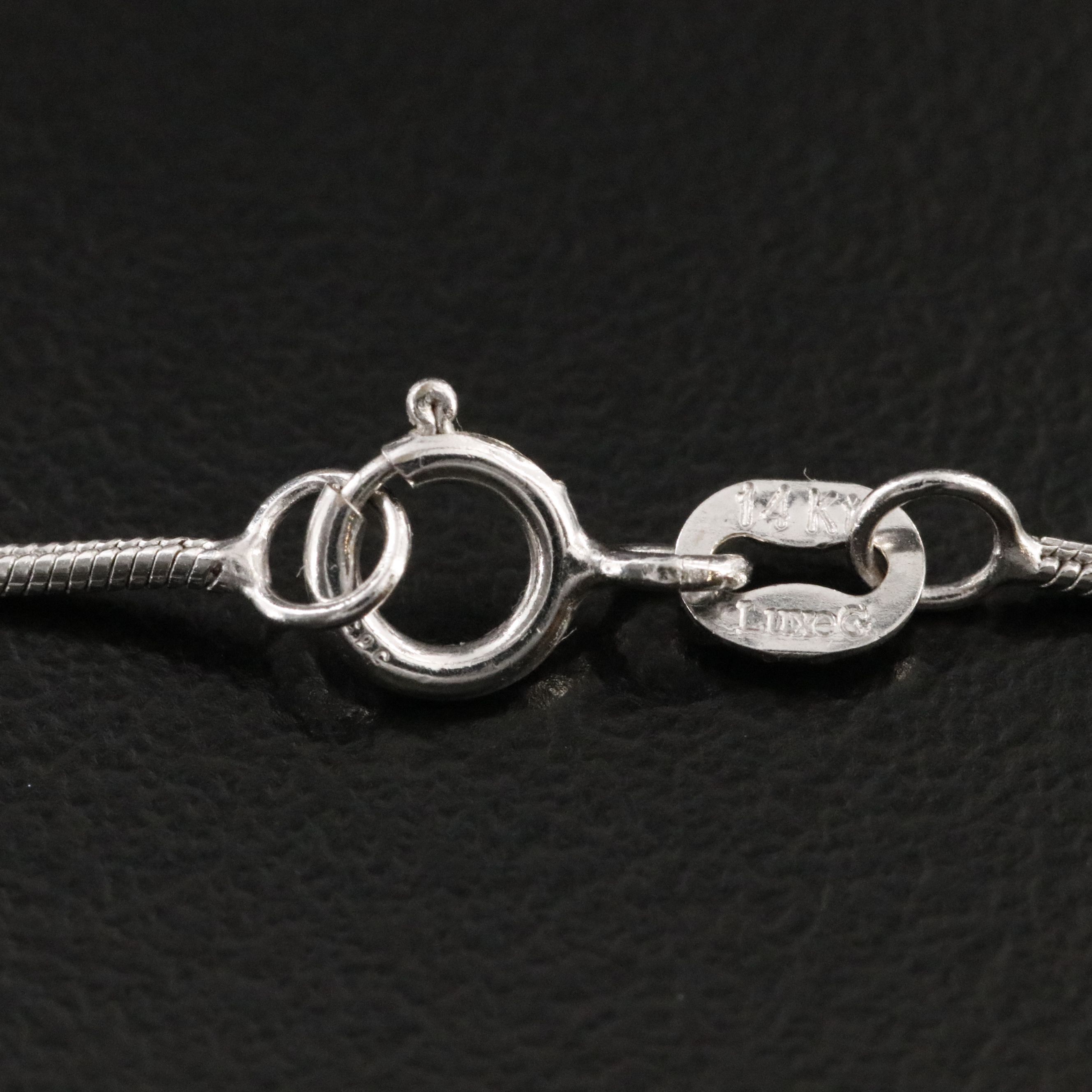 14K Two Tone Heart Lariat Necklace