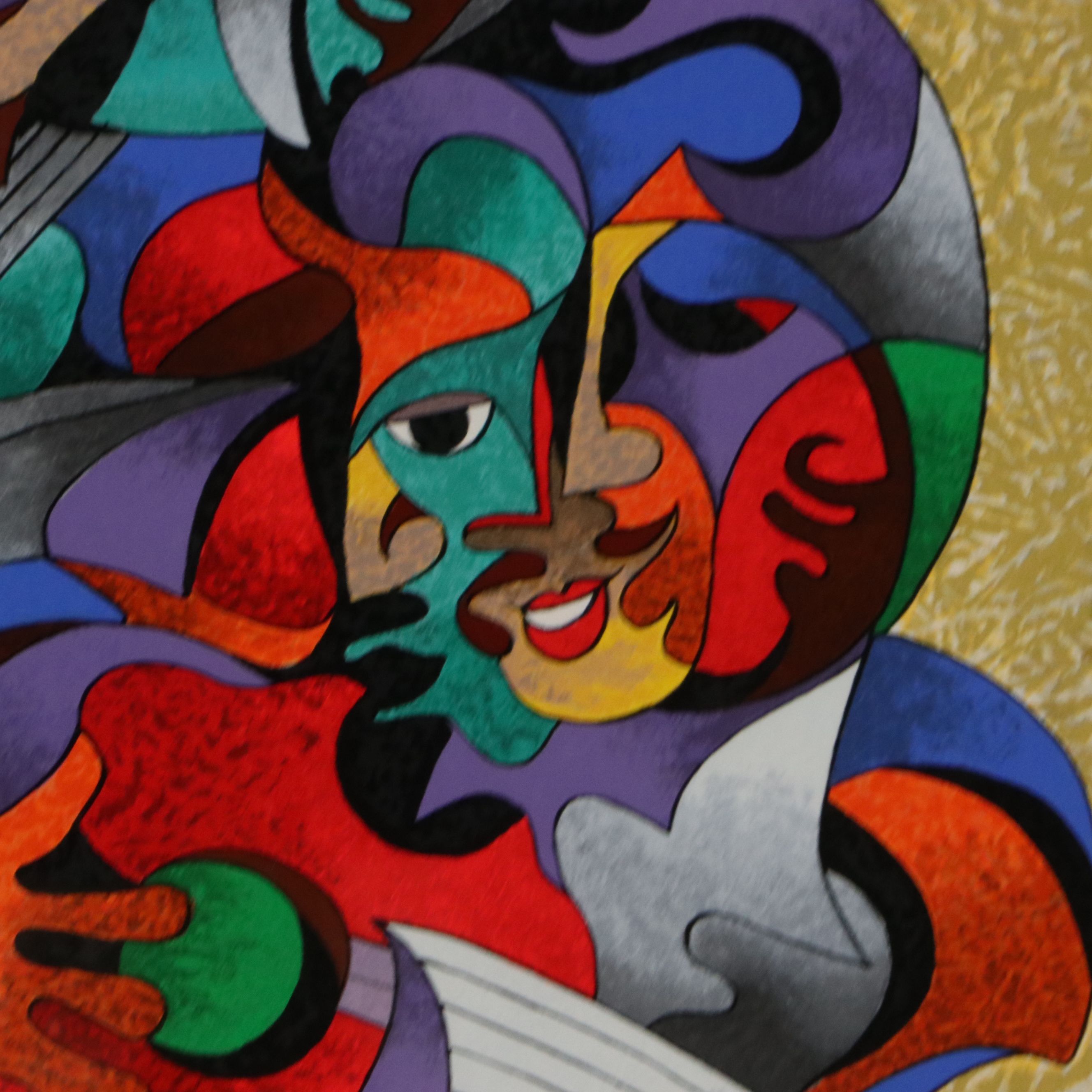 Anatole Krasnyansky Serigraph "Serenade II," Late 20th to 21st Century