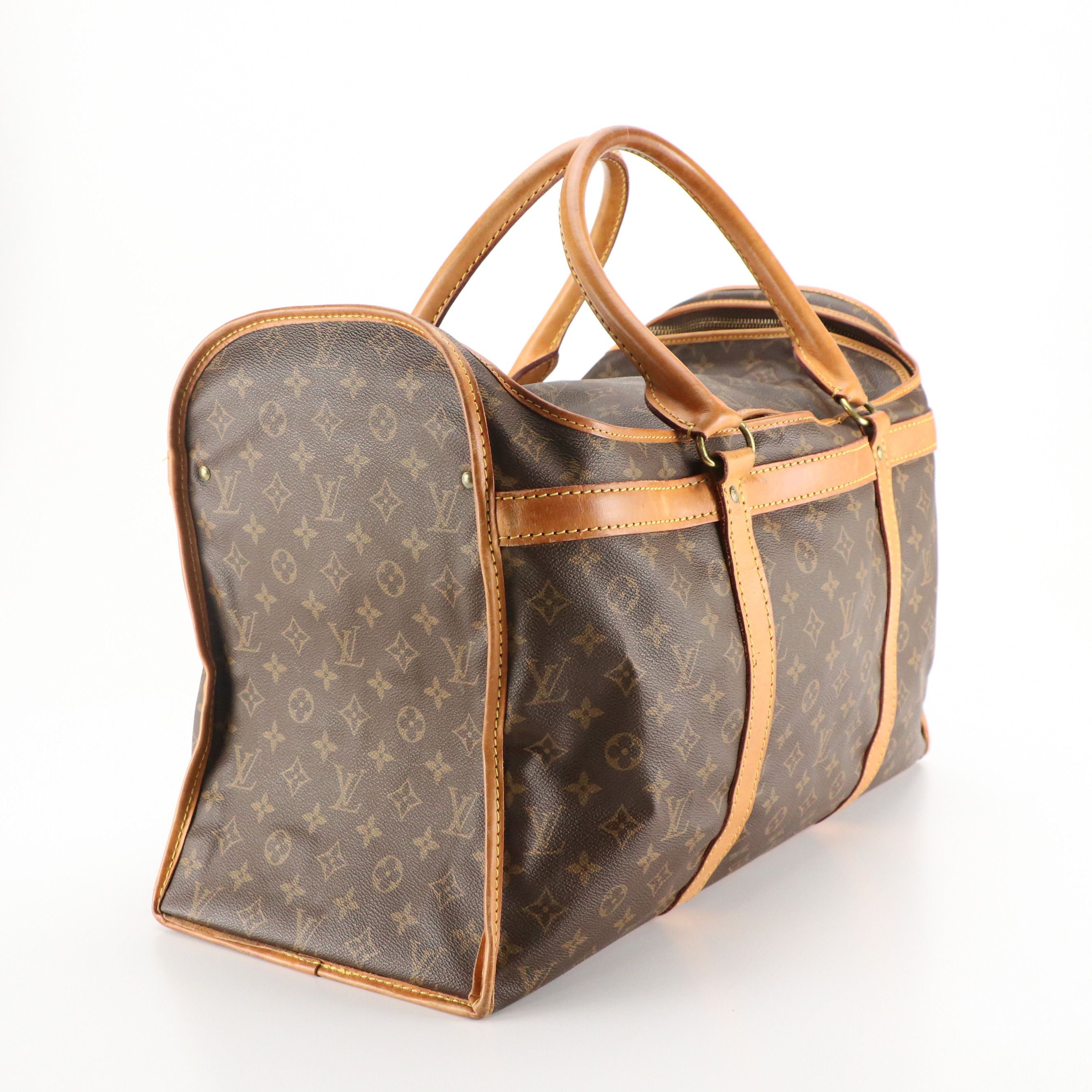 Louis Vuitton Sac Chasseur 55 in Monogram Canvas and Vachetta Leather