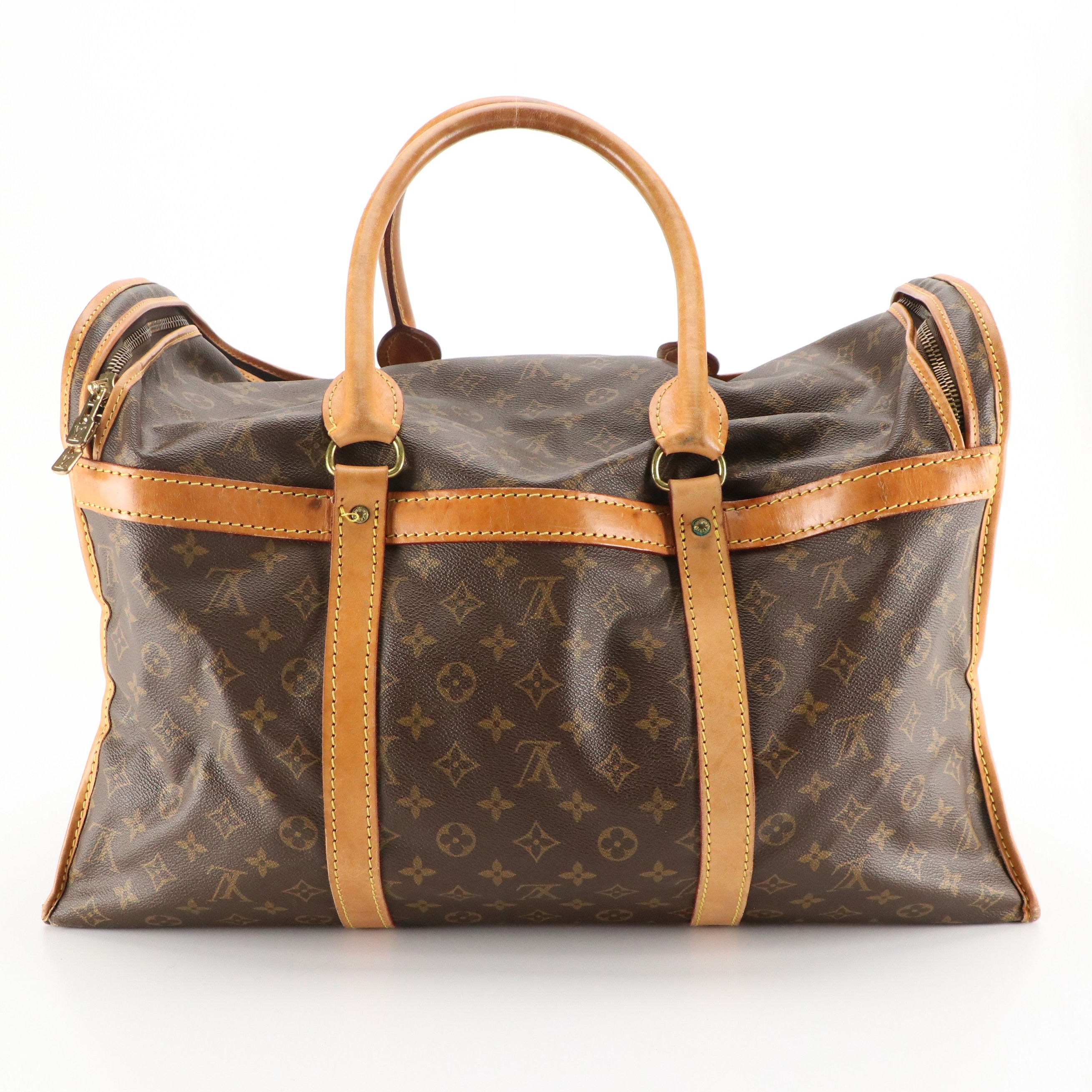 Louis Vuitton Sac Chasseur 55 in Monogram Canvas and Vachetta Leather