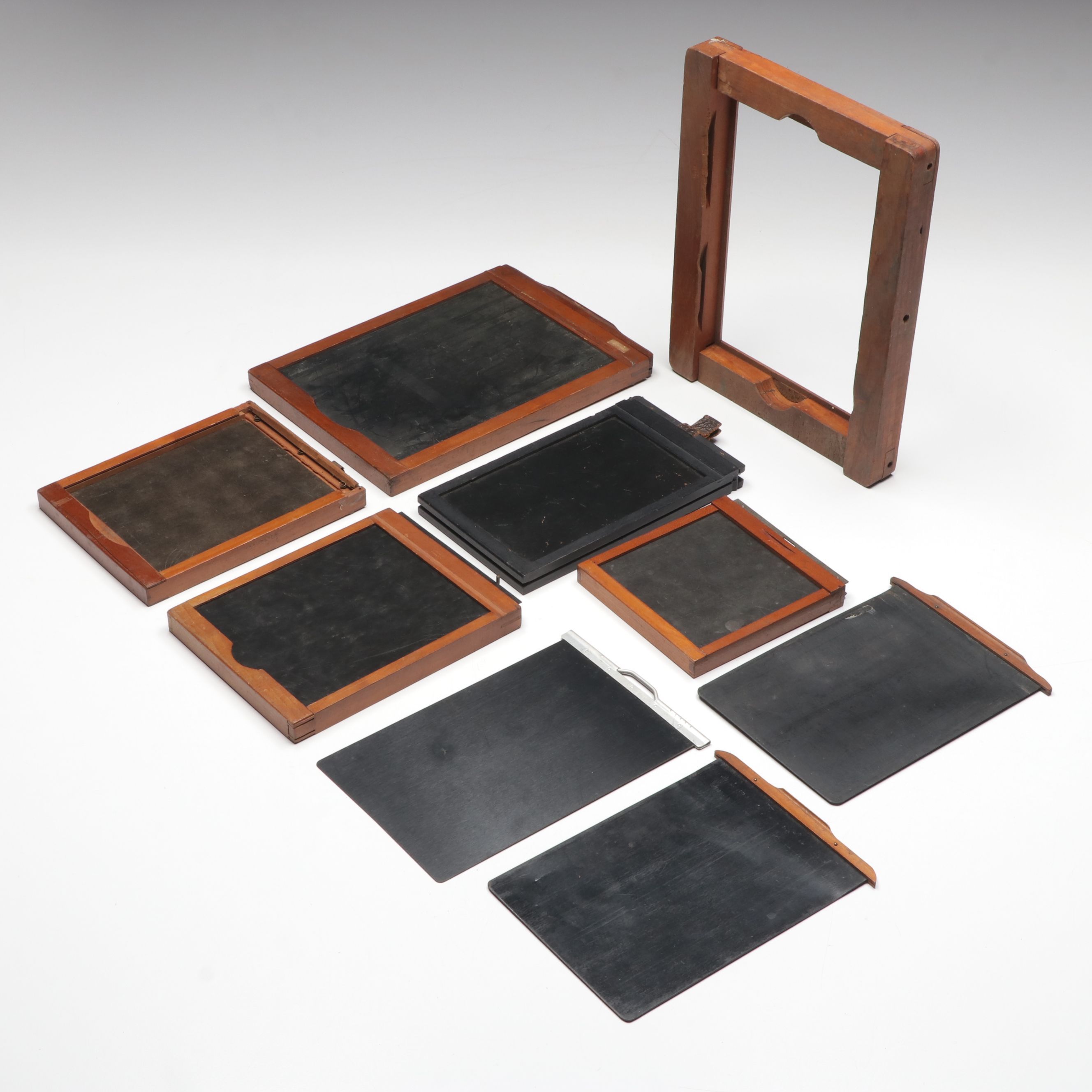 "The Premo Camera" and More Vintage Wood Slotted Film Holders