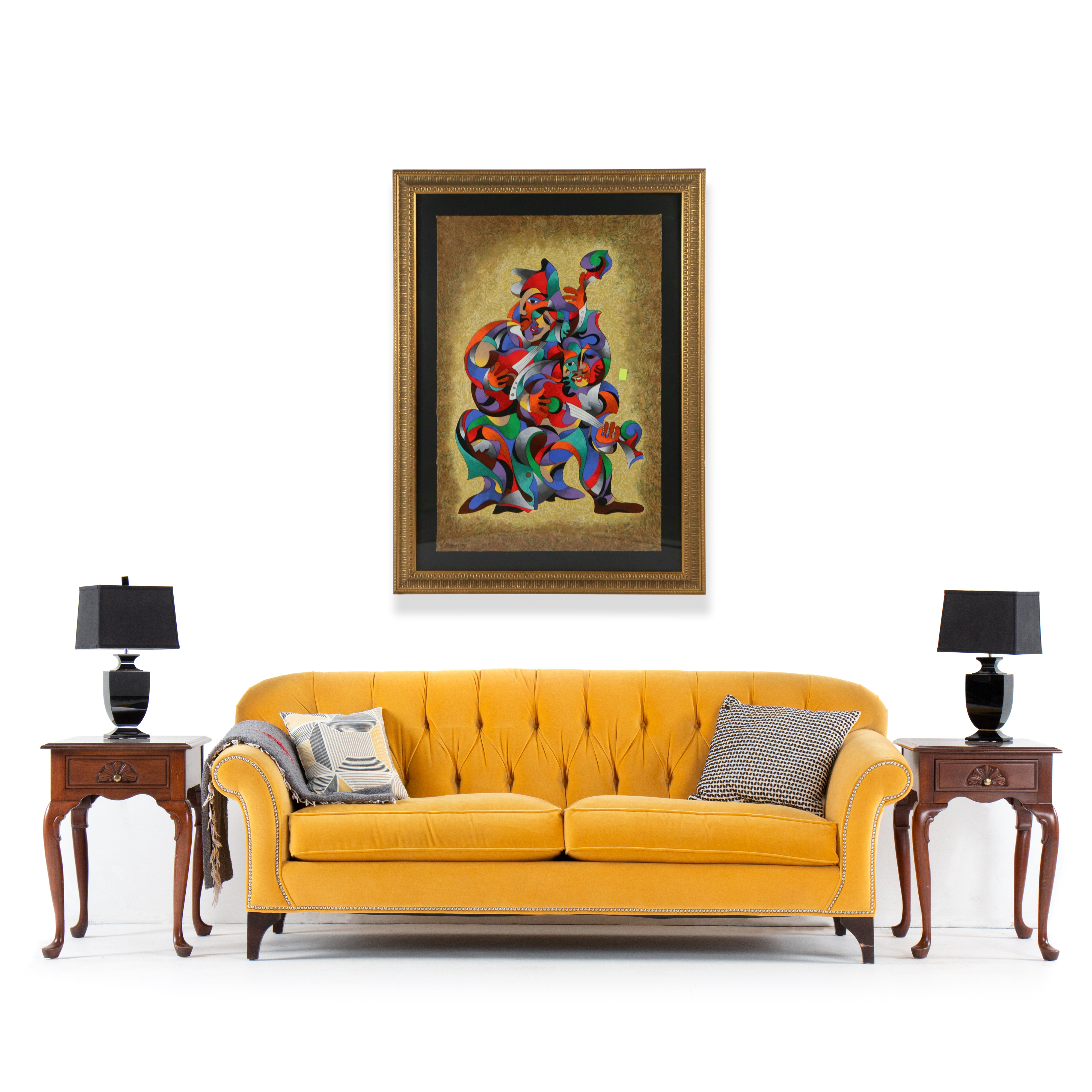 Anatole Krasnyansky Serigraph "Serenade II," Late 20th to 21st Century