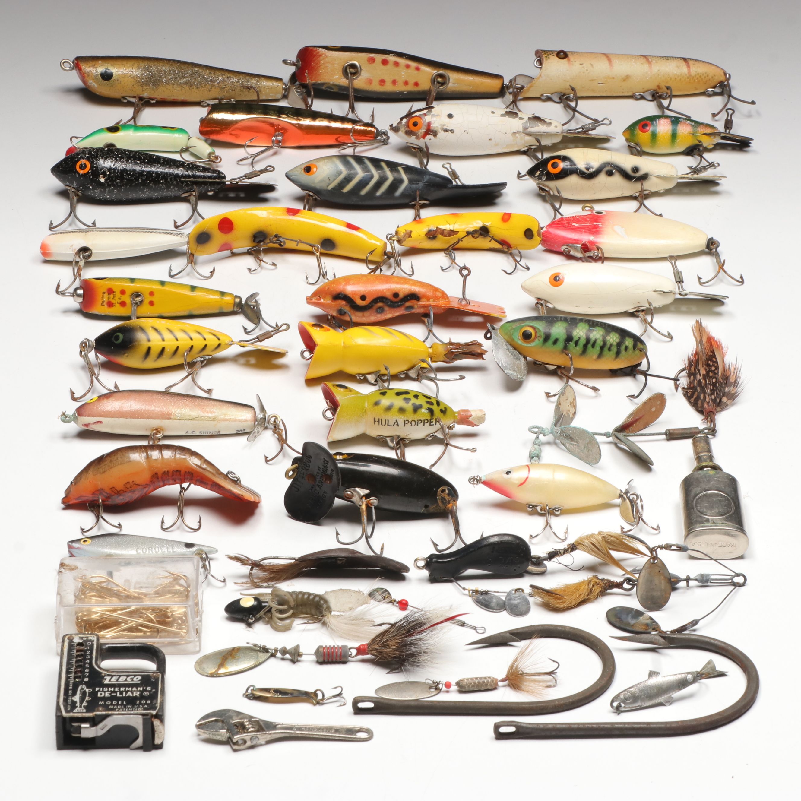 Cordell, Hula Popper and More Fishing Lures and Hooks