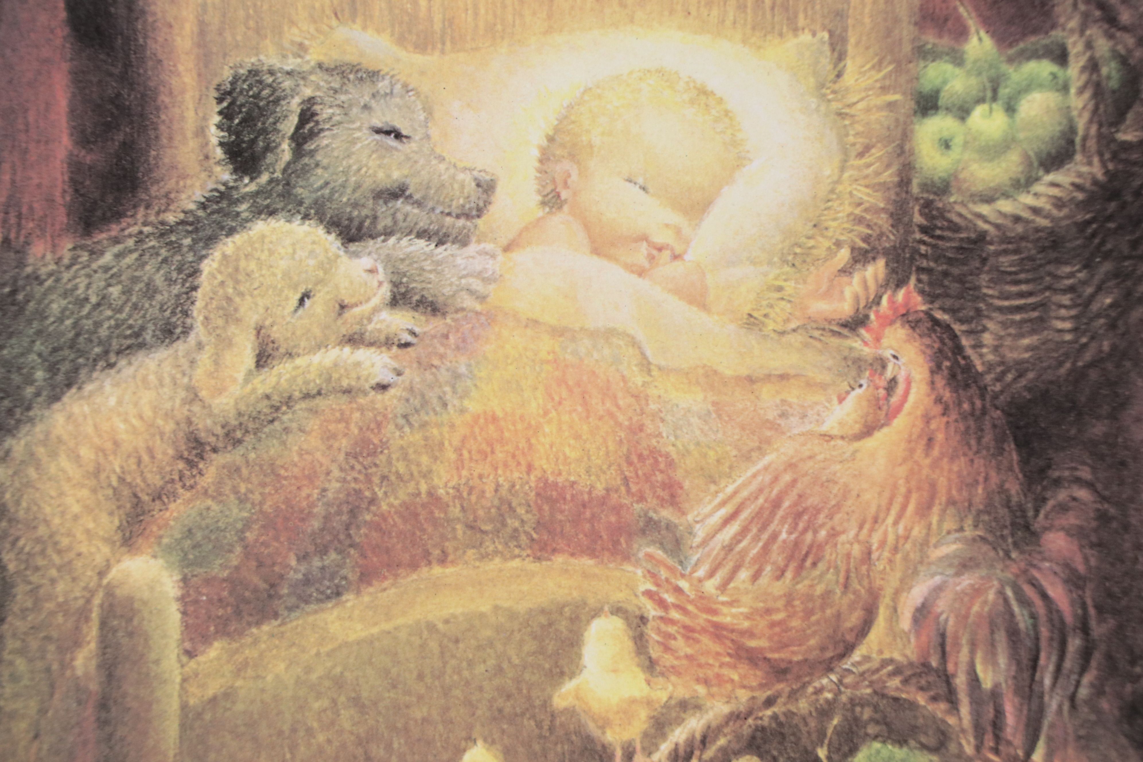 Juan Ferrandiz Castells Offset Lithograph "Oh, Small Child," 1981